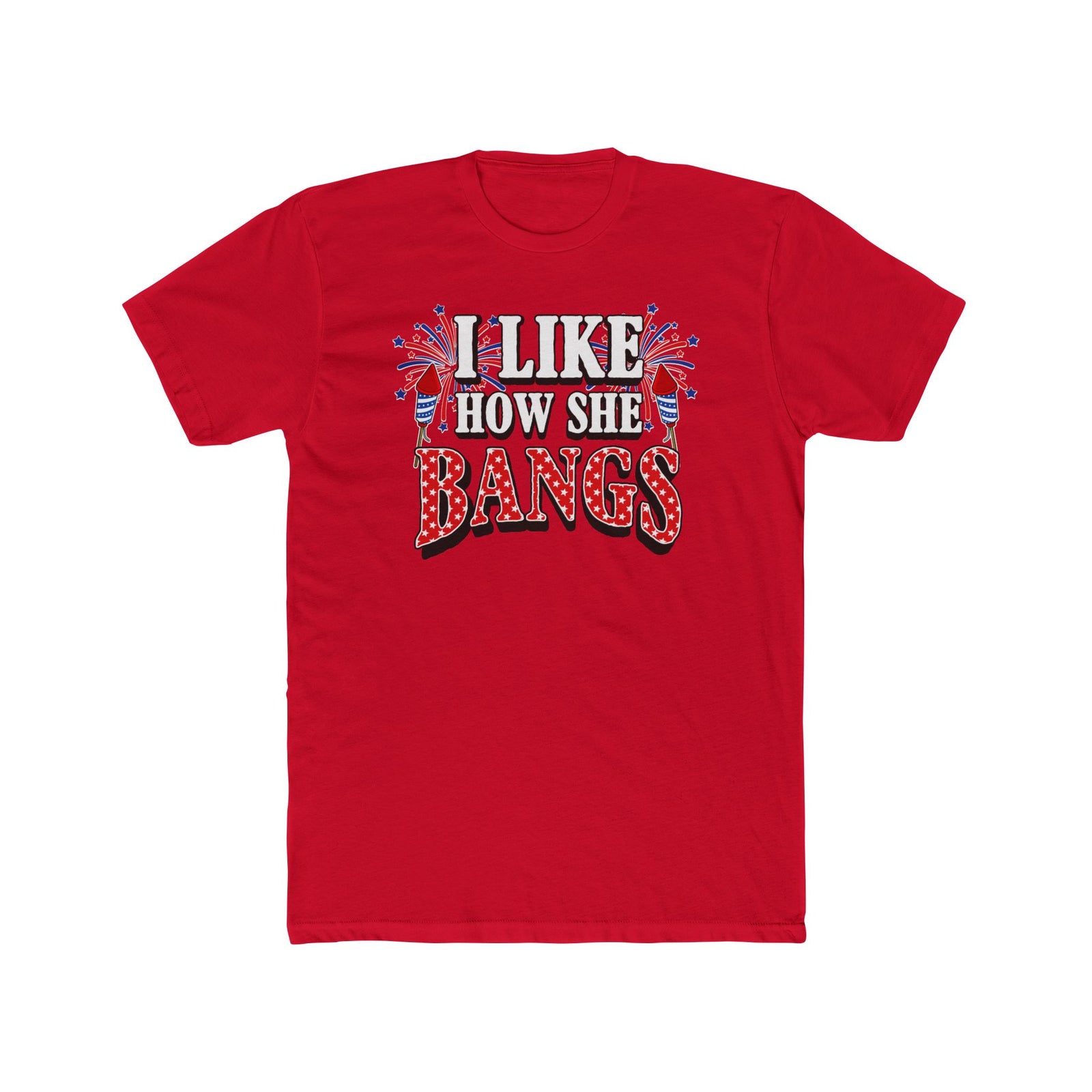 I Like How She Bangs | Deluxe Tee