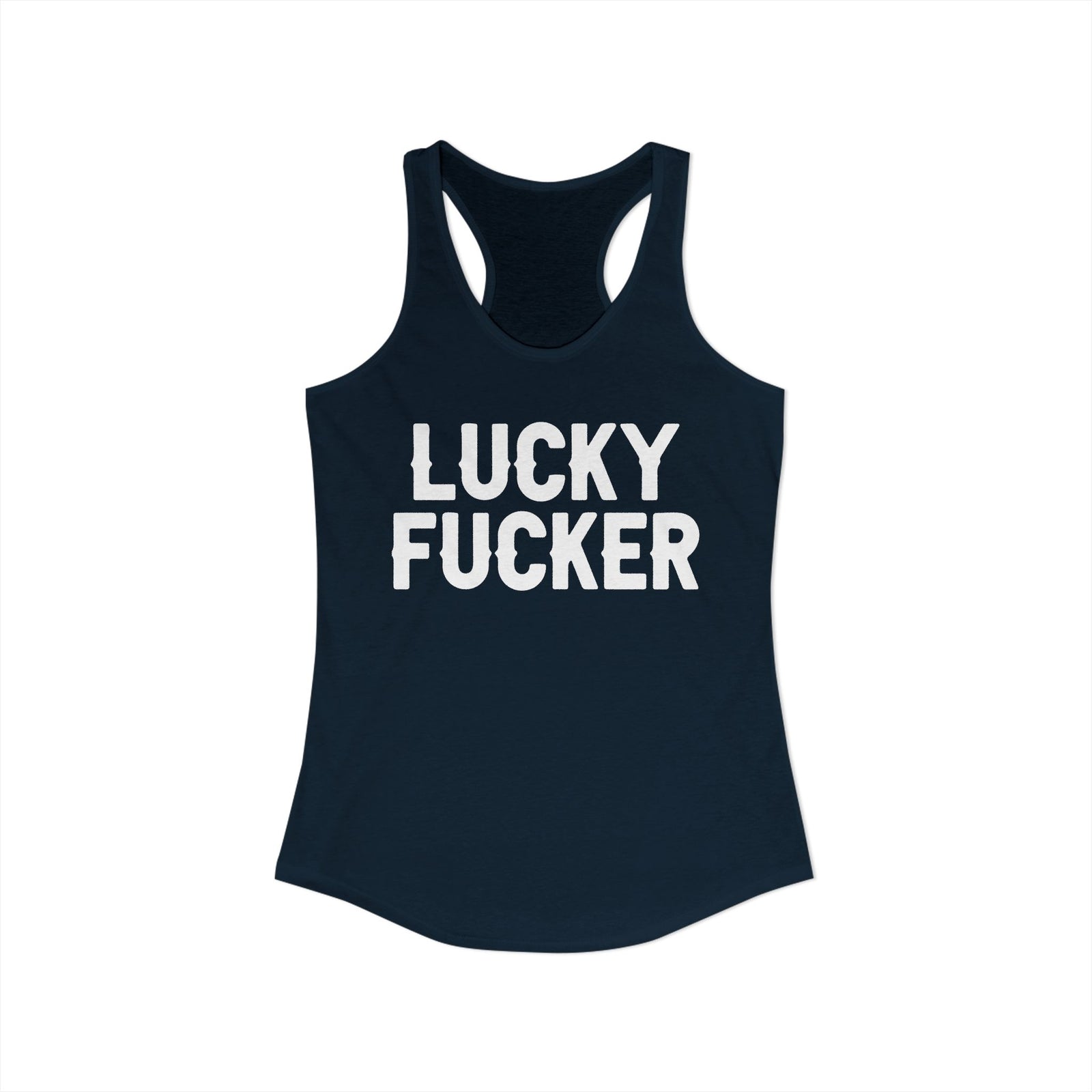Lucky F | Women's Racerback Tank