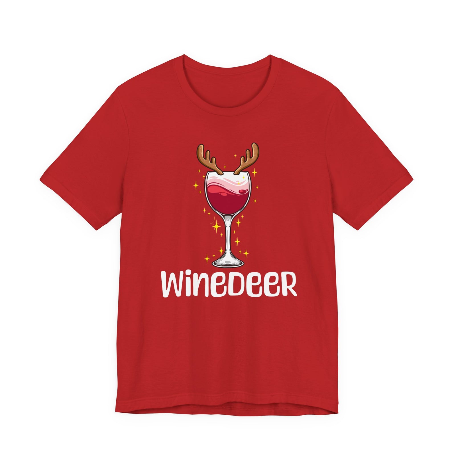 WineDeer Wine Lovers | Deluxe Black Unisex Tee