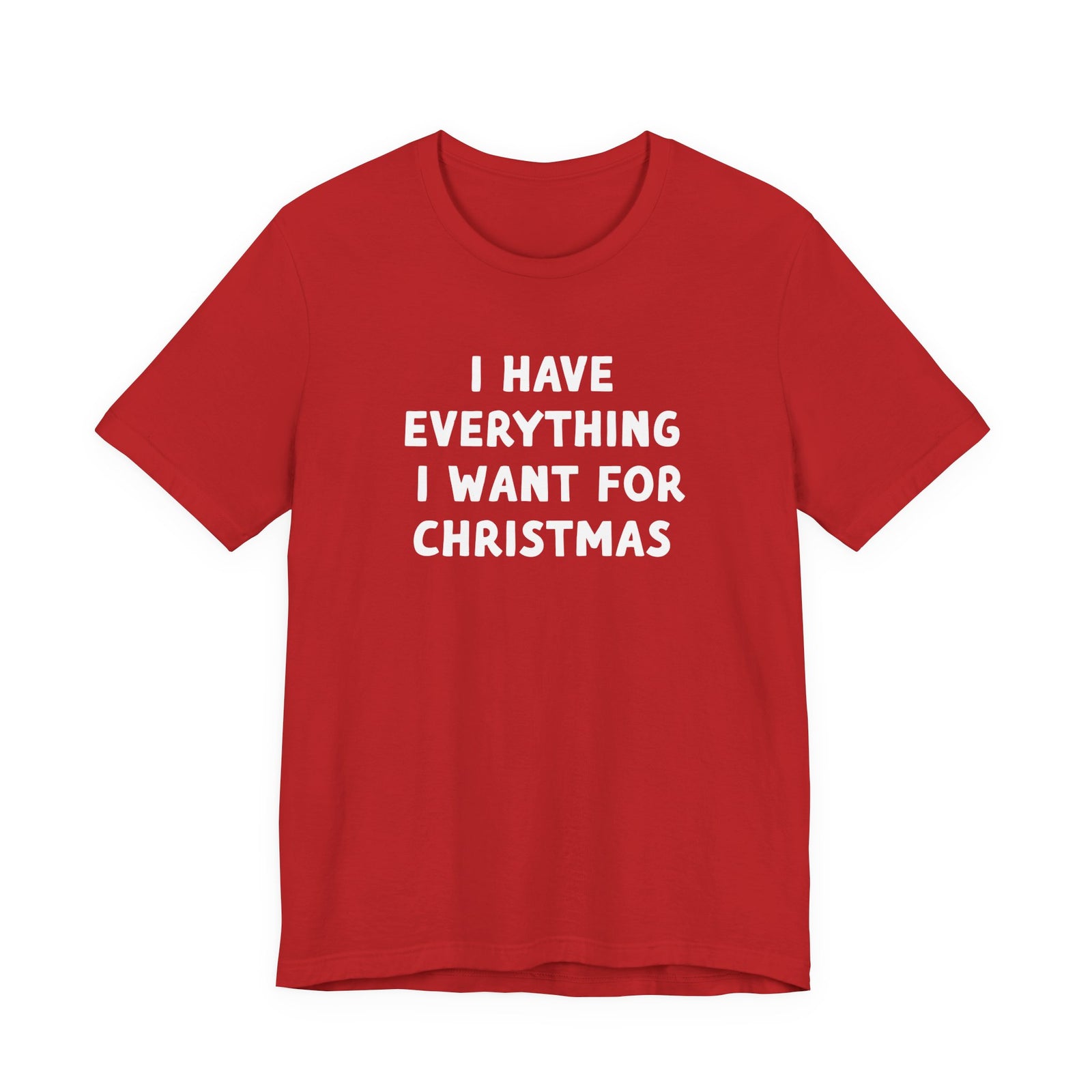 I Have Everything I Want for Christmas | Deluxe Tee