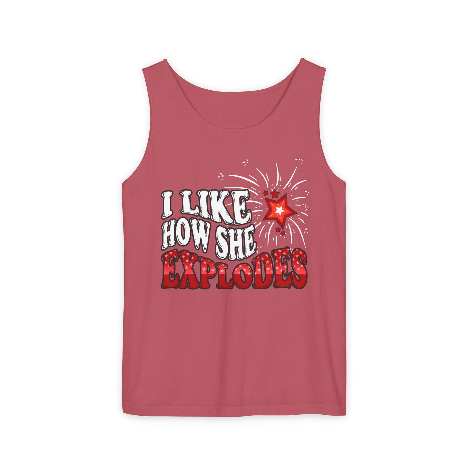 I Like How She Explodes & I Like How He Bangs | Comfort Colors® Tank Tops