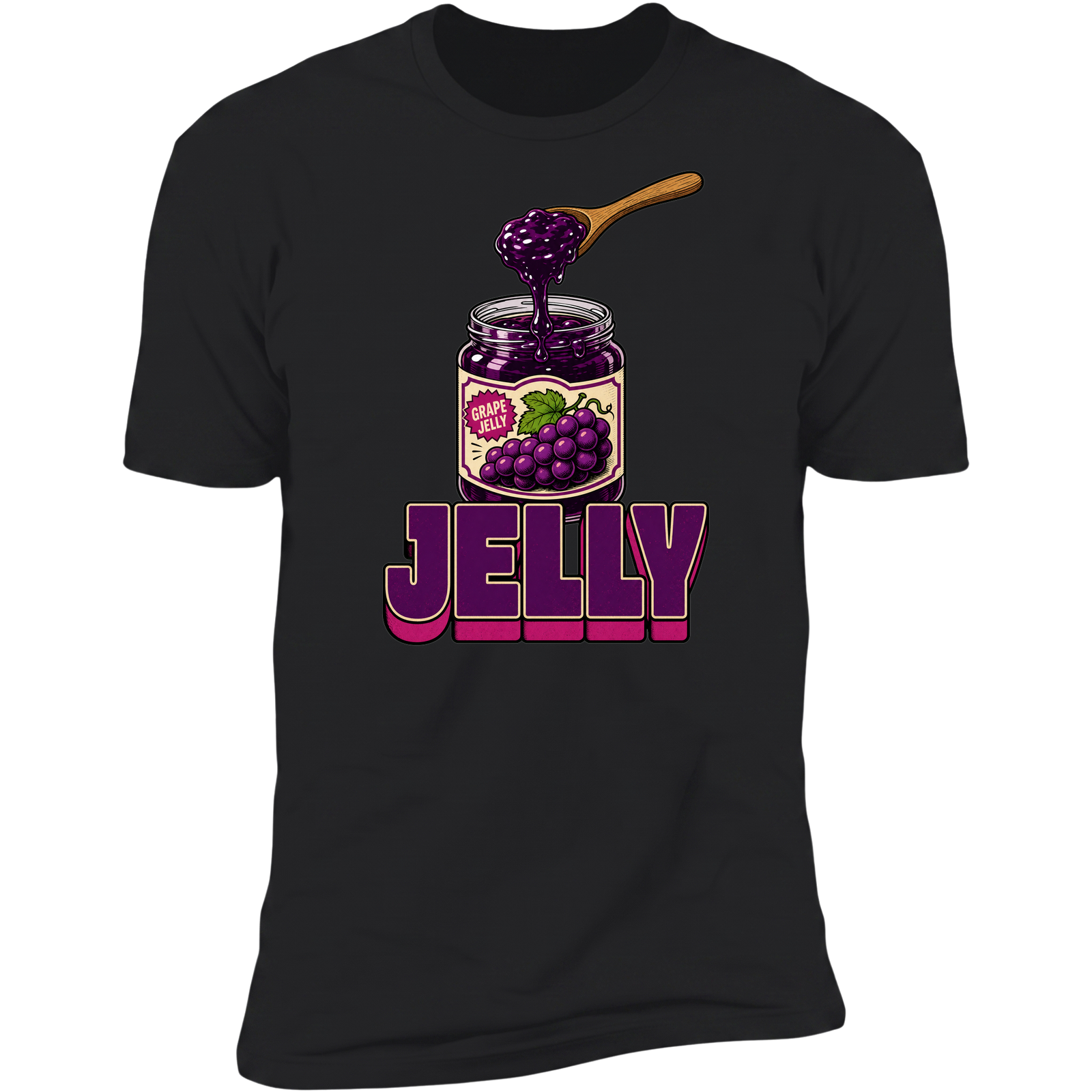 Jelly on Black front view