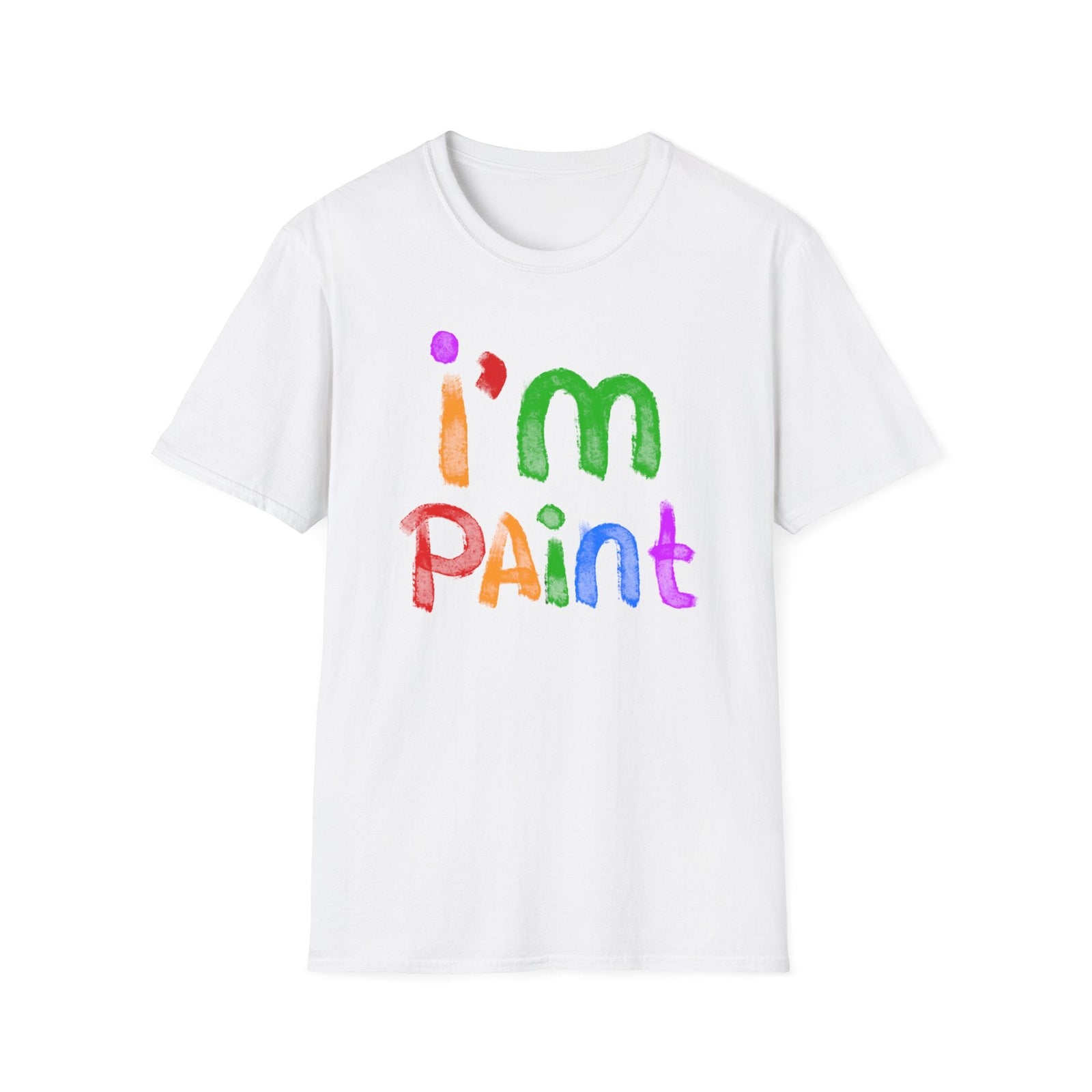 I'm Paint | Deluxe White Tee (Unisex)