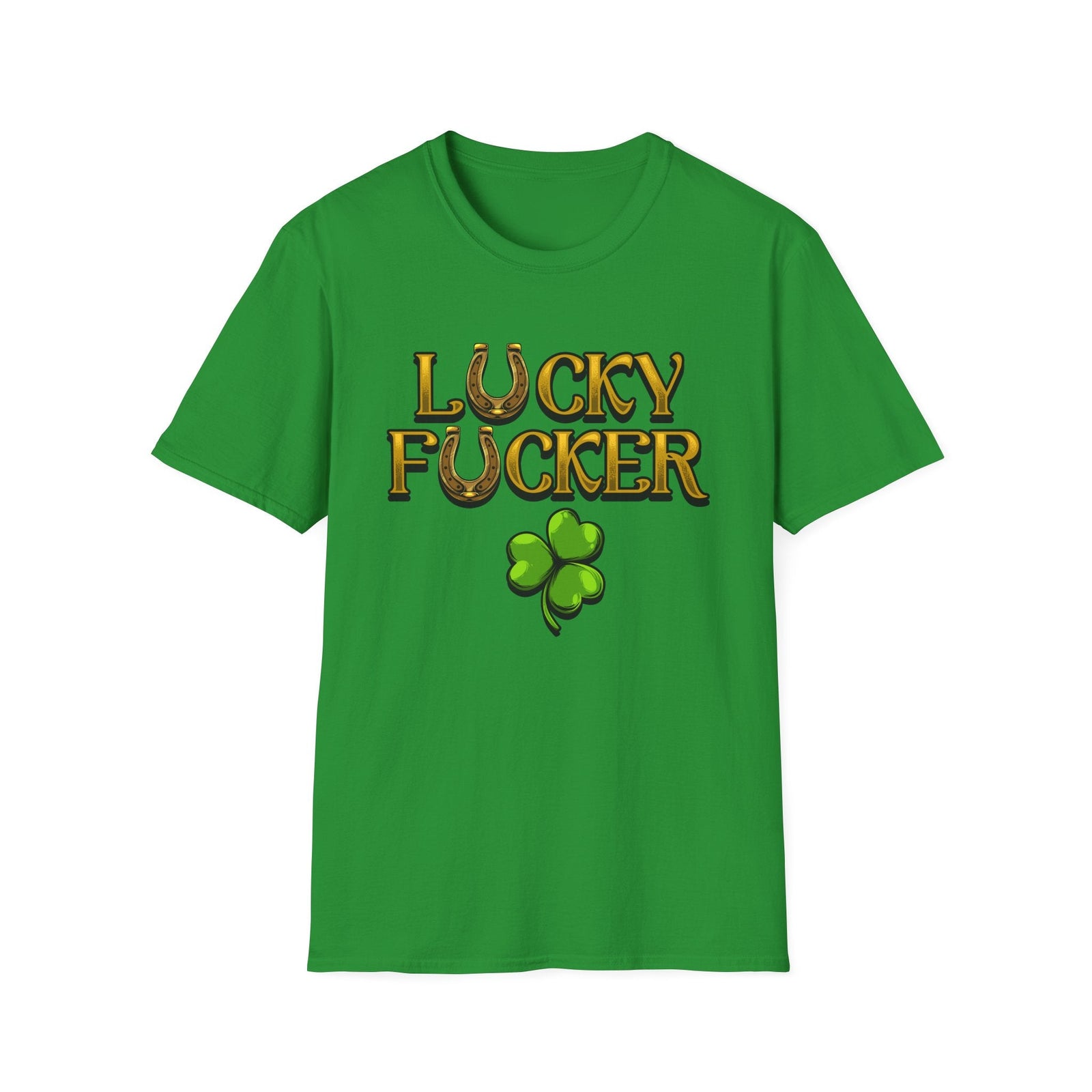 Lucky F: Irish Green St. Patrick’s Day Tee (Unisex)*