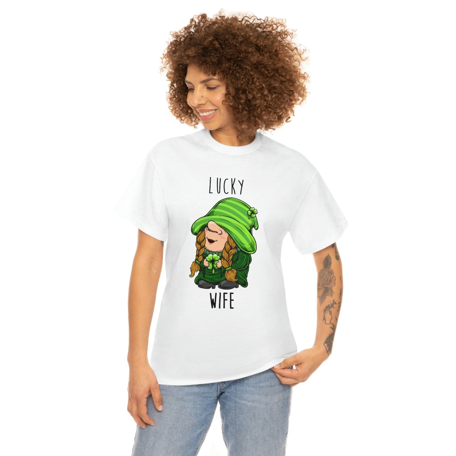 Lucky Husband & Lucky Wife St. Patrick day Drinking Shirt