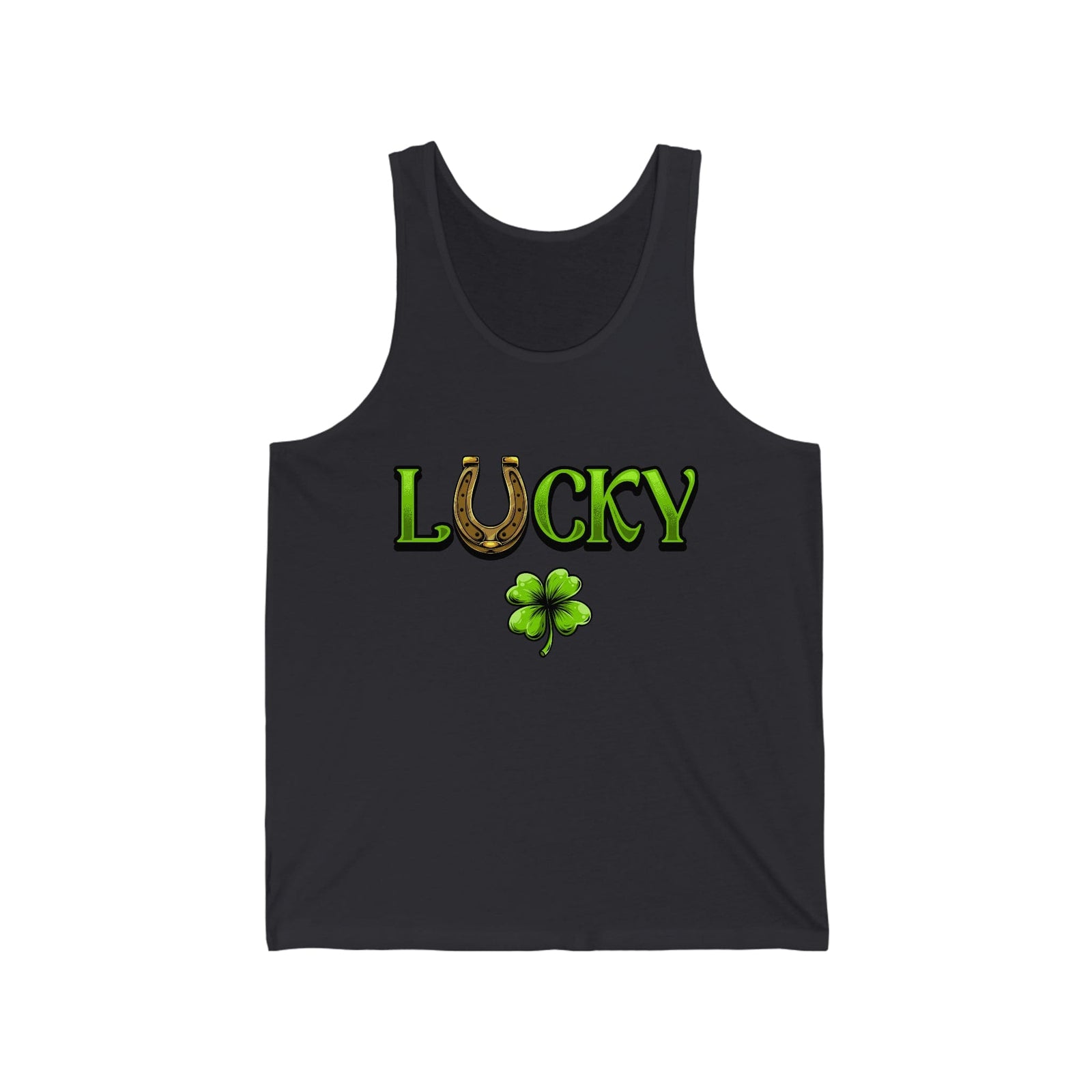 Lucky Unisex Jersey Tank
