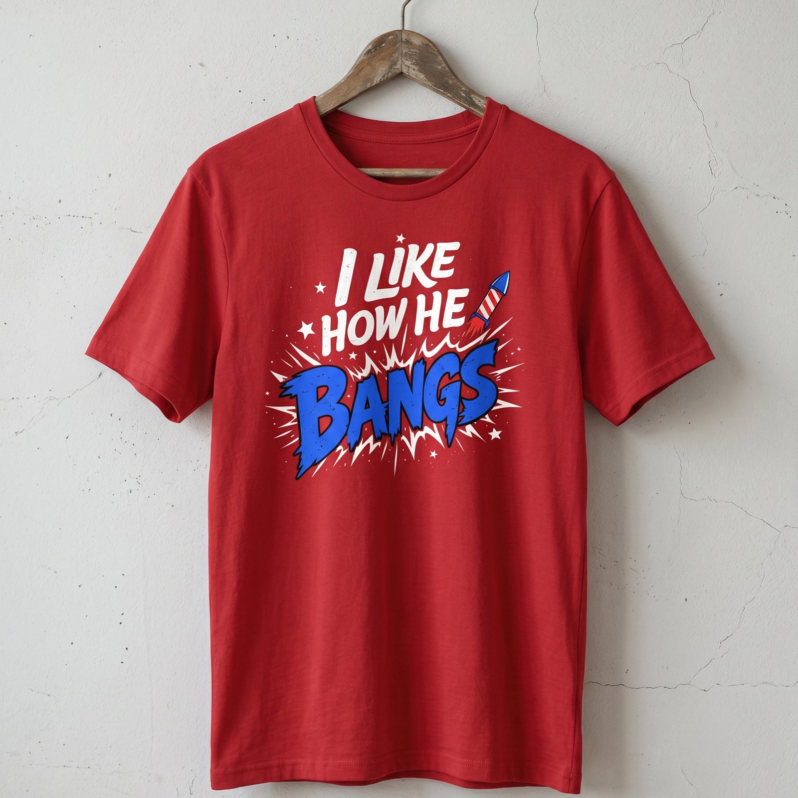 I Like How He Bangs Luxury T-Shirt