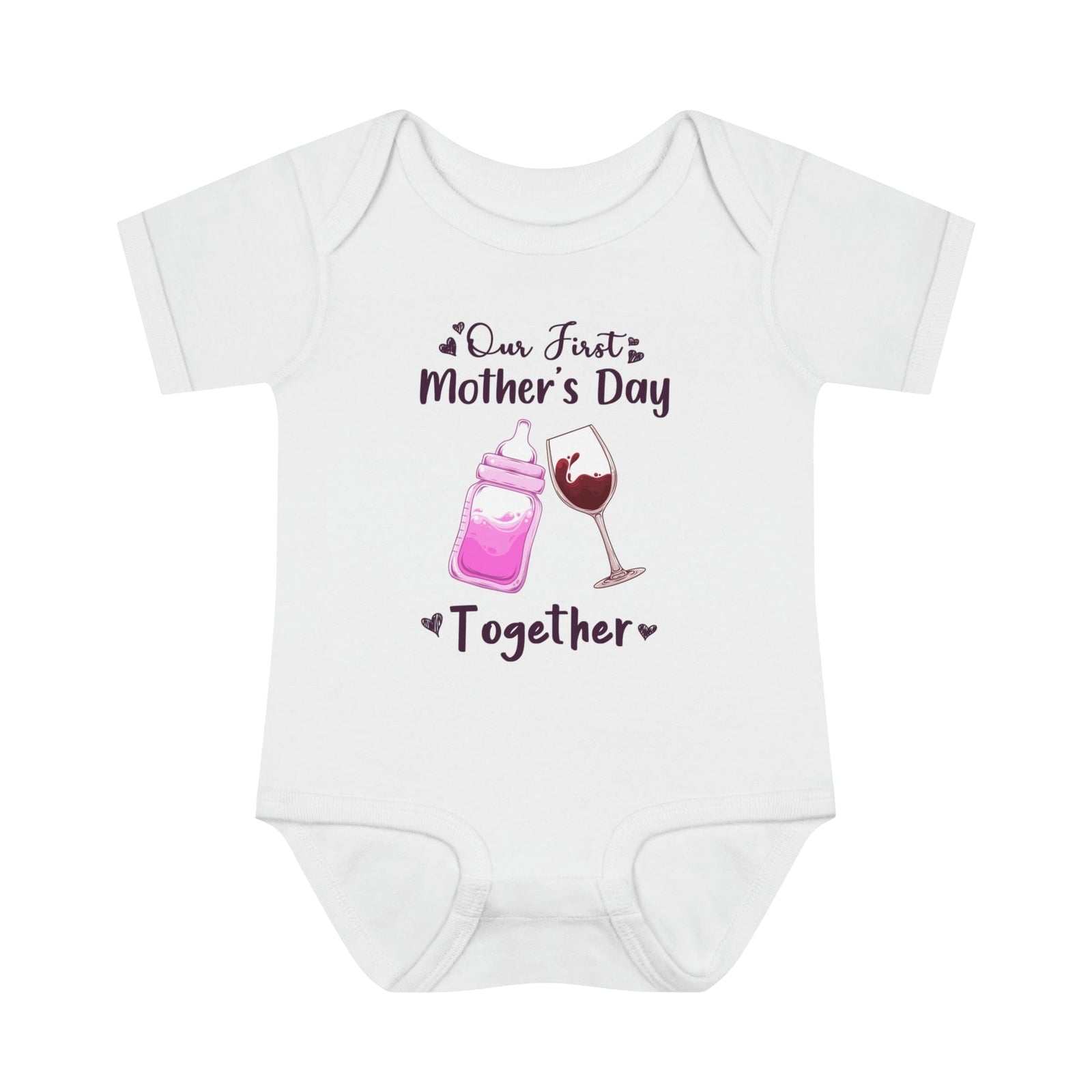 Our first mother's Day Together Infant Baby Bodysuit