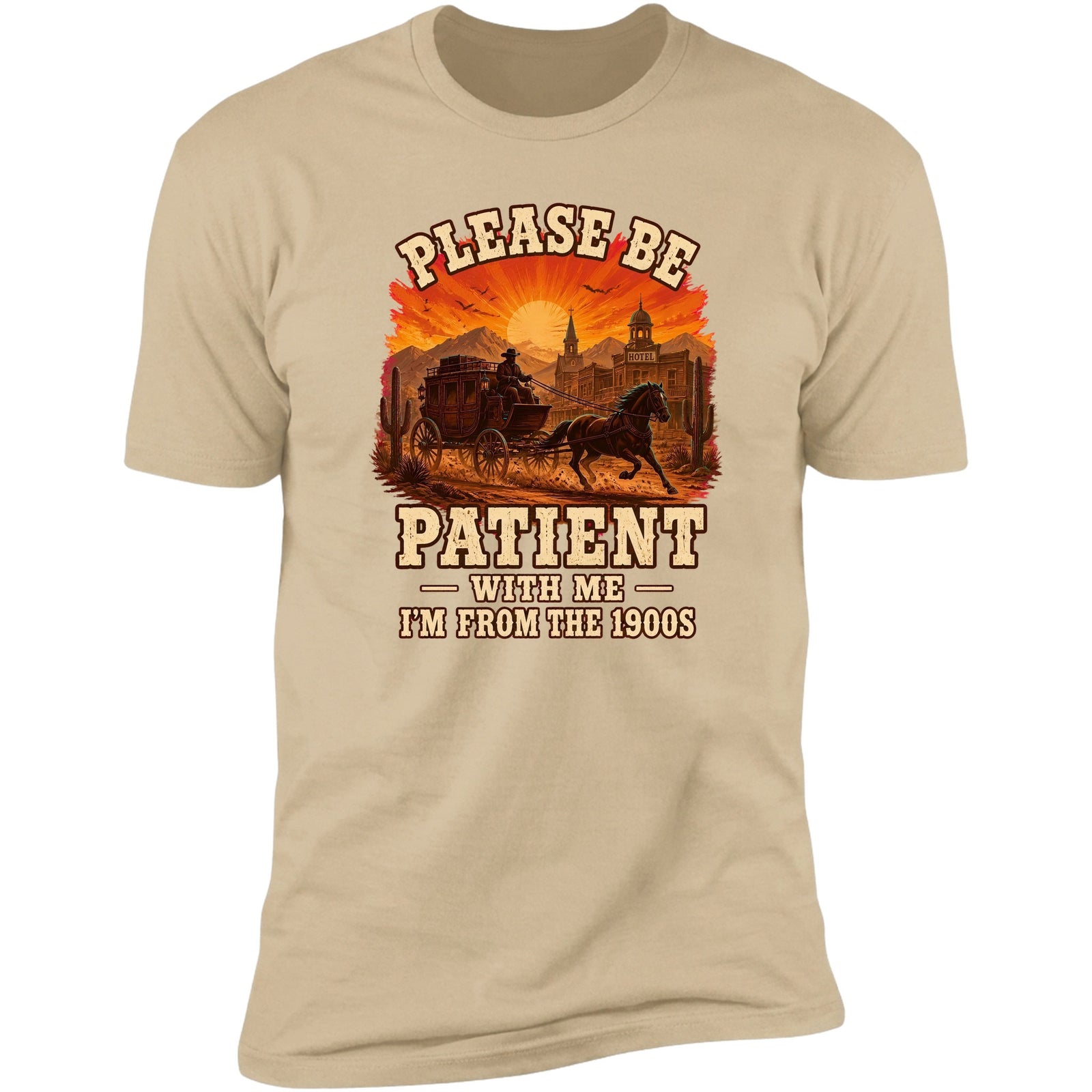 Sand tee front