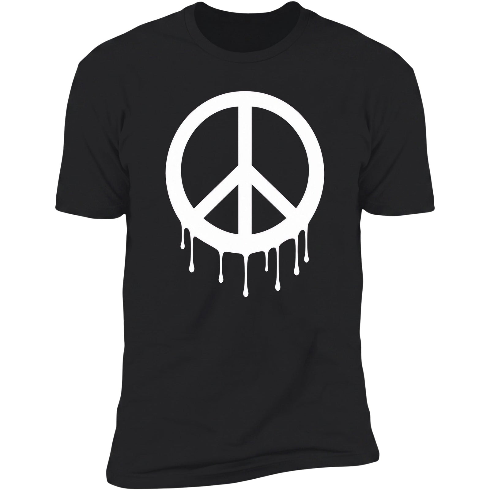 Peace tee black