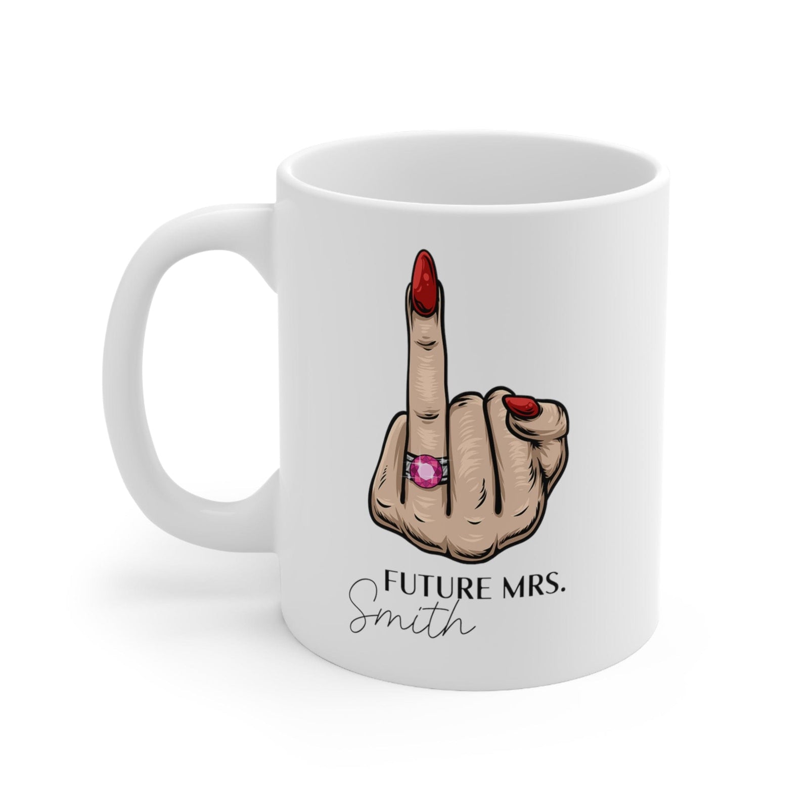 Personalized Engagement Mug Ceramic Mug 11oz
