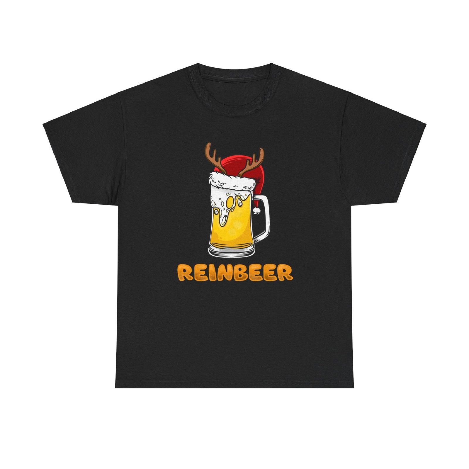 Reinbeer Black Unisex Tee (Unisex)