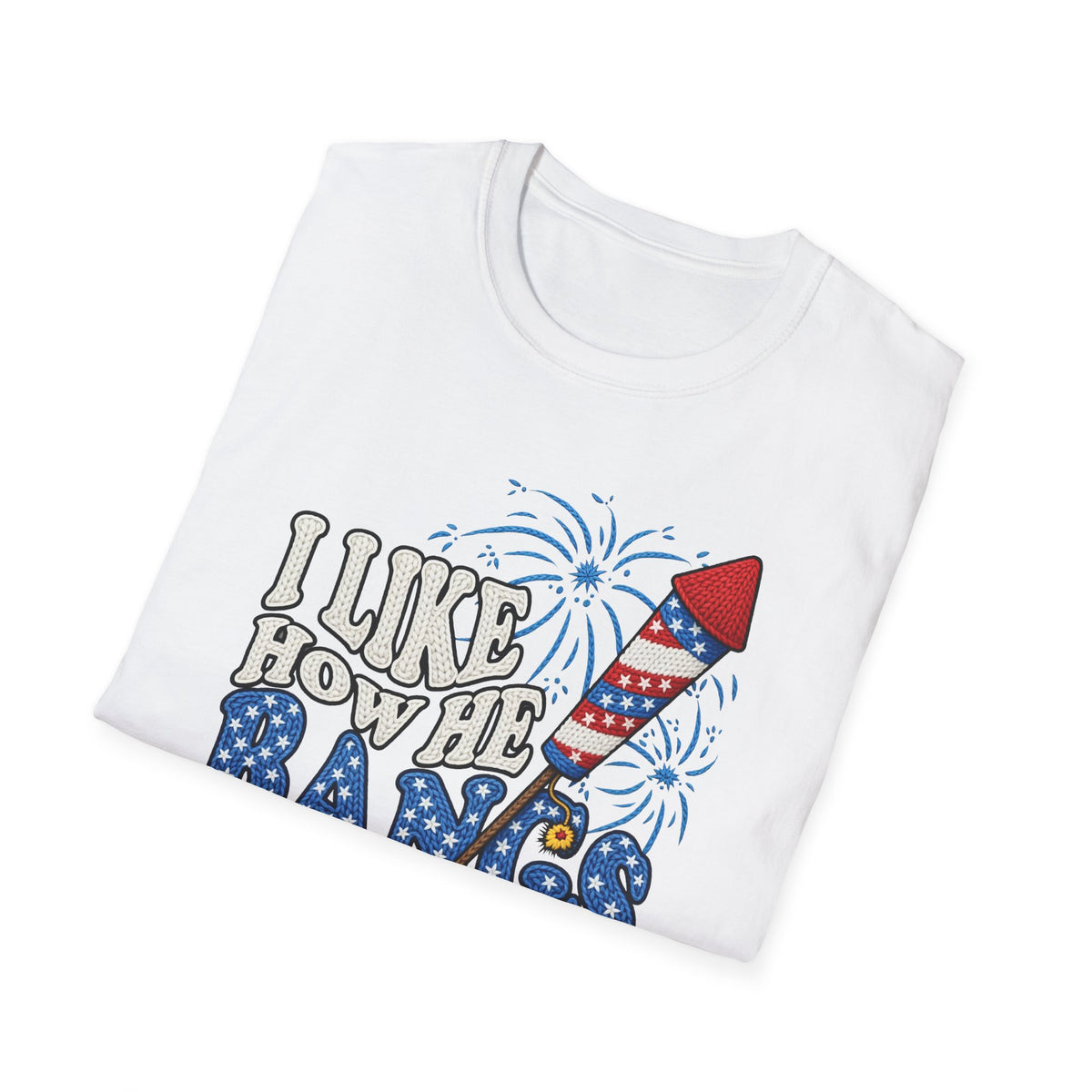 I Like How He Bangs | Deluxe Tee