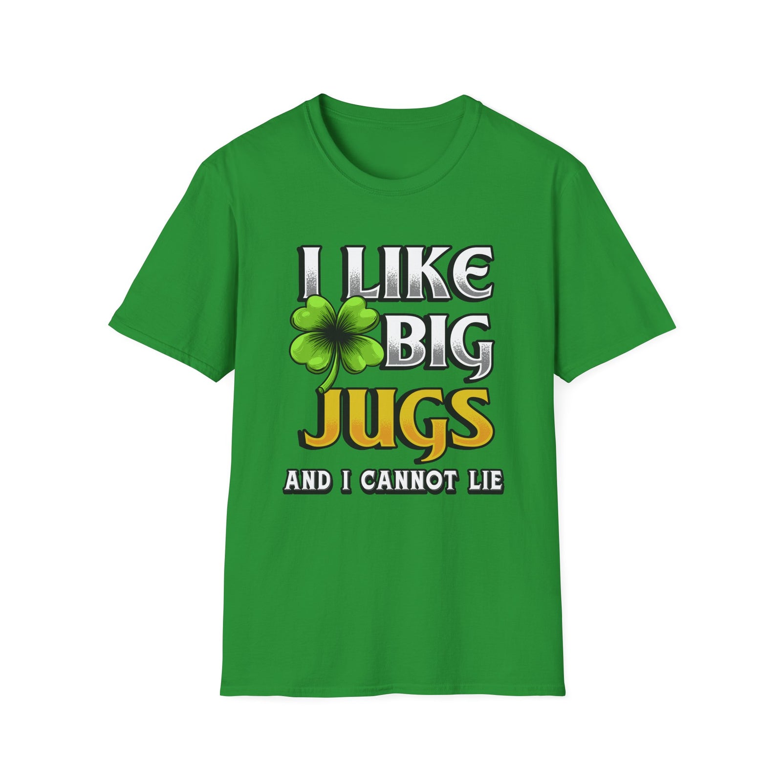 I Like Big Jugs | Deluxe Irish Green Tee