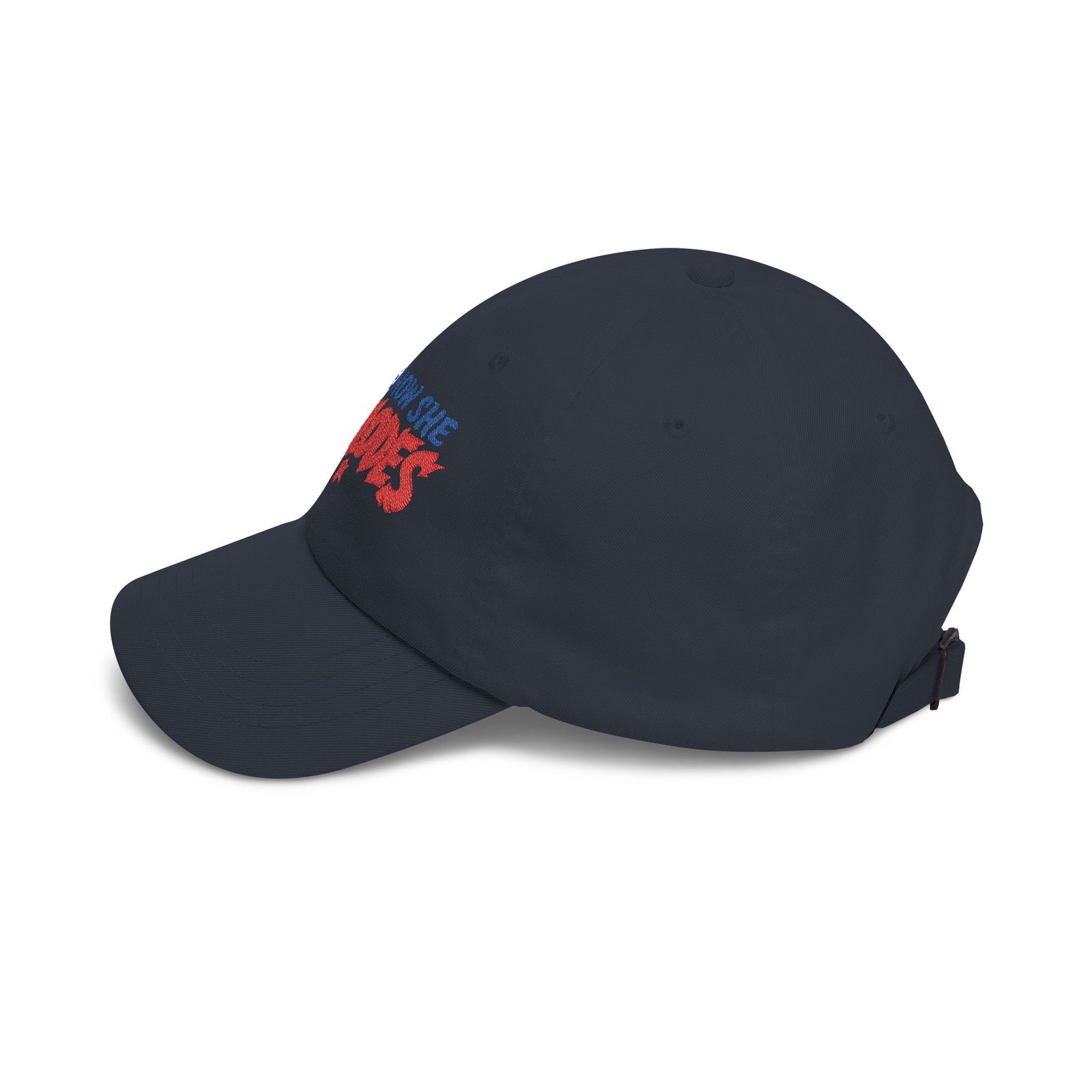 Dad Cap — “I Like How She Explodes” Embroidered Baseball Hat