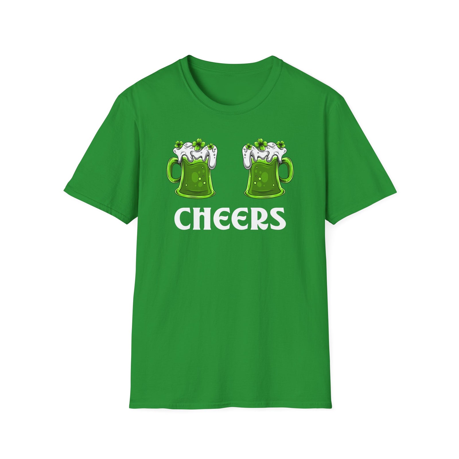 Cheers | Deluxe Irish Green Tee
