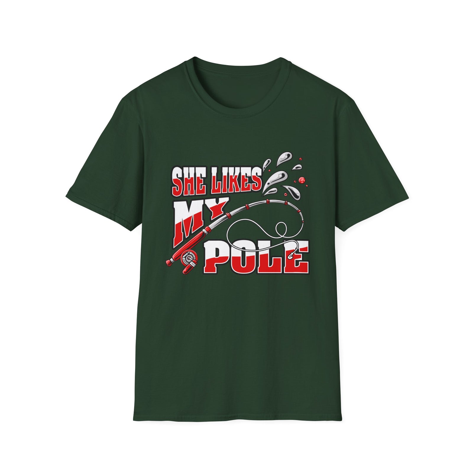 She Likes My Pole | Deluxe Tee