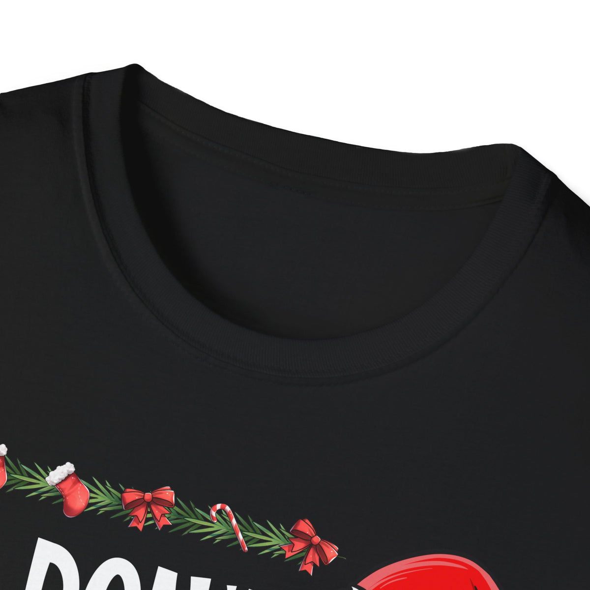 I Don't Do Matching Christmas Outfits | Deluxe Black Tee