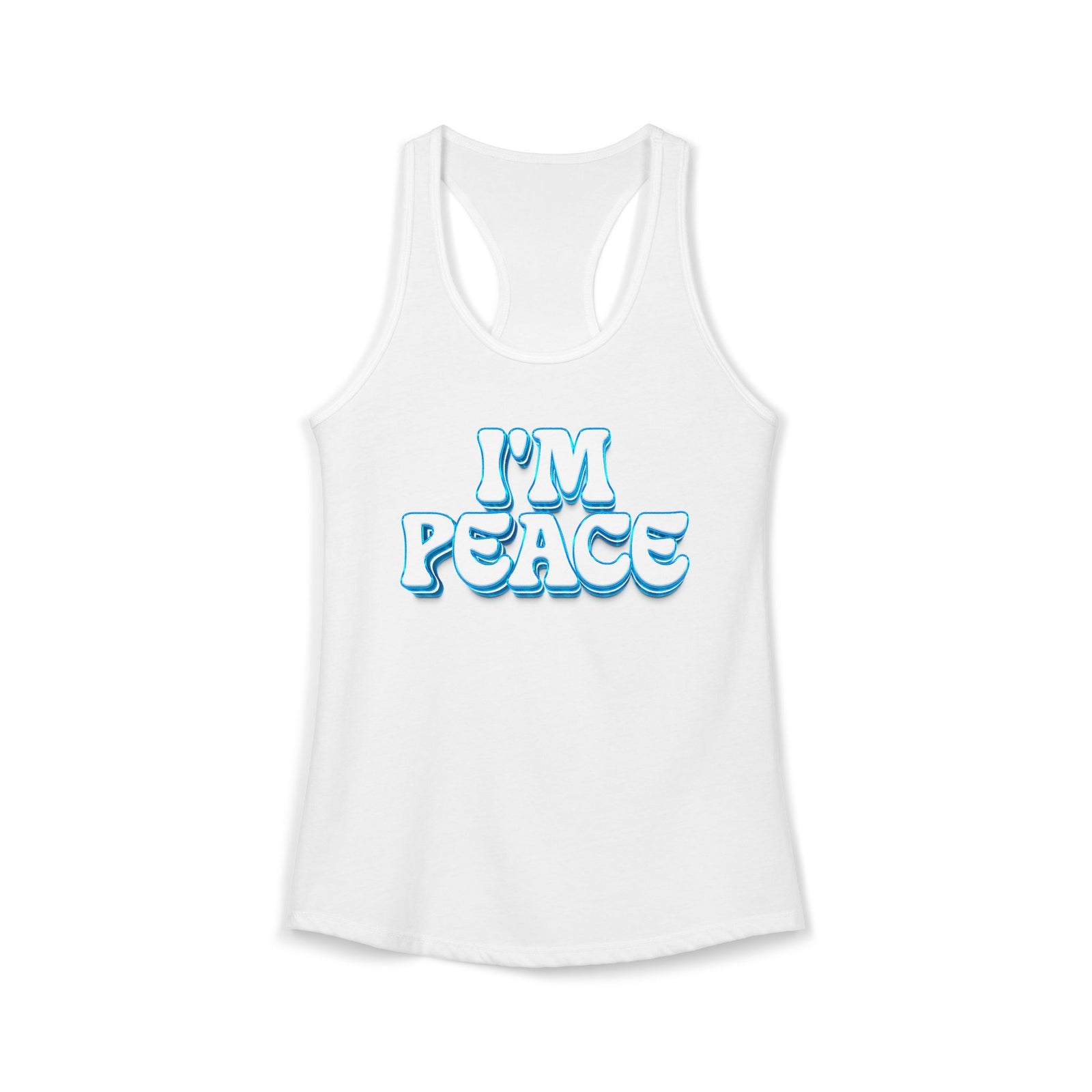 I'm Peace Women's Racerback Tank