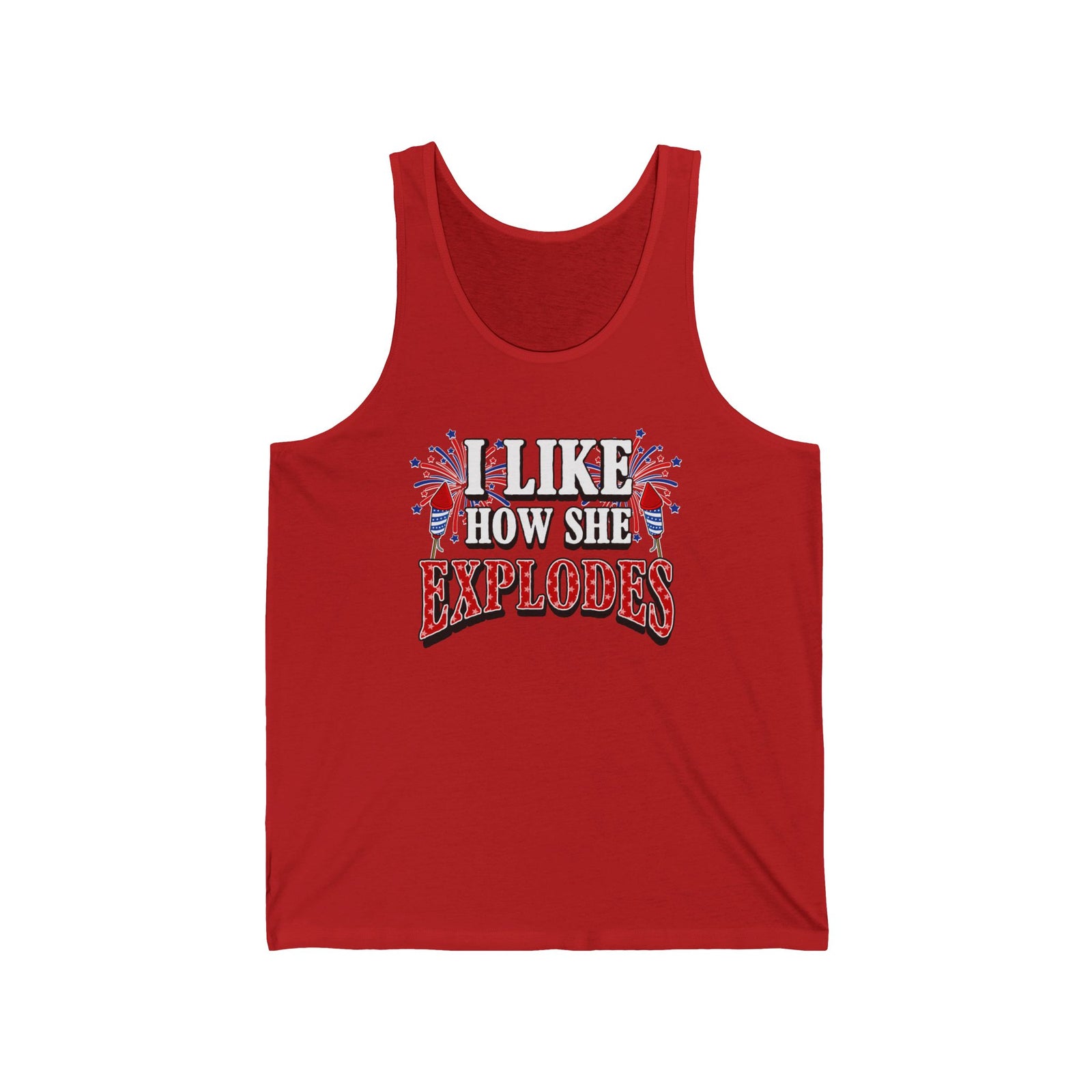 I Like How She Explodes | Unisex Tank