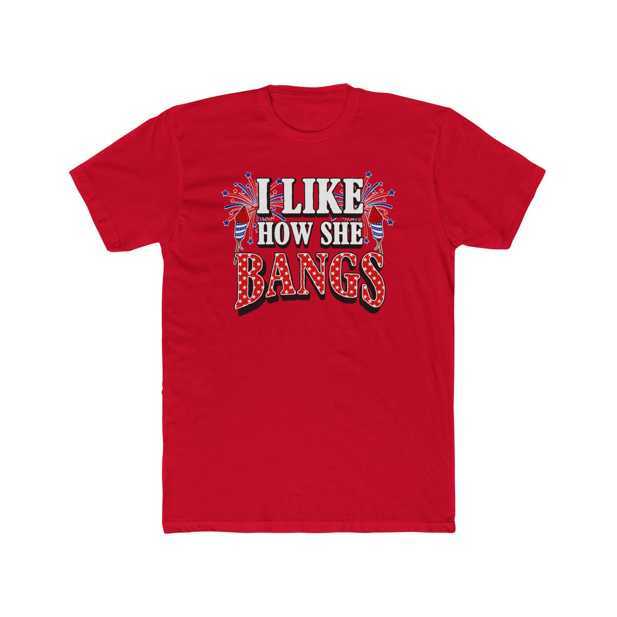 I Like How She Bangs | Deluxe Tee