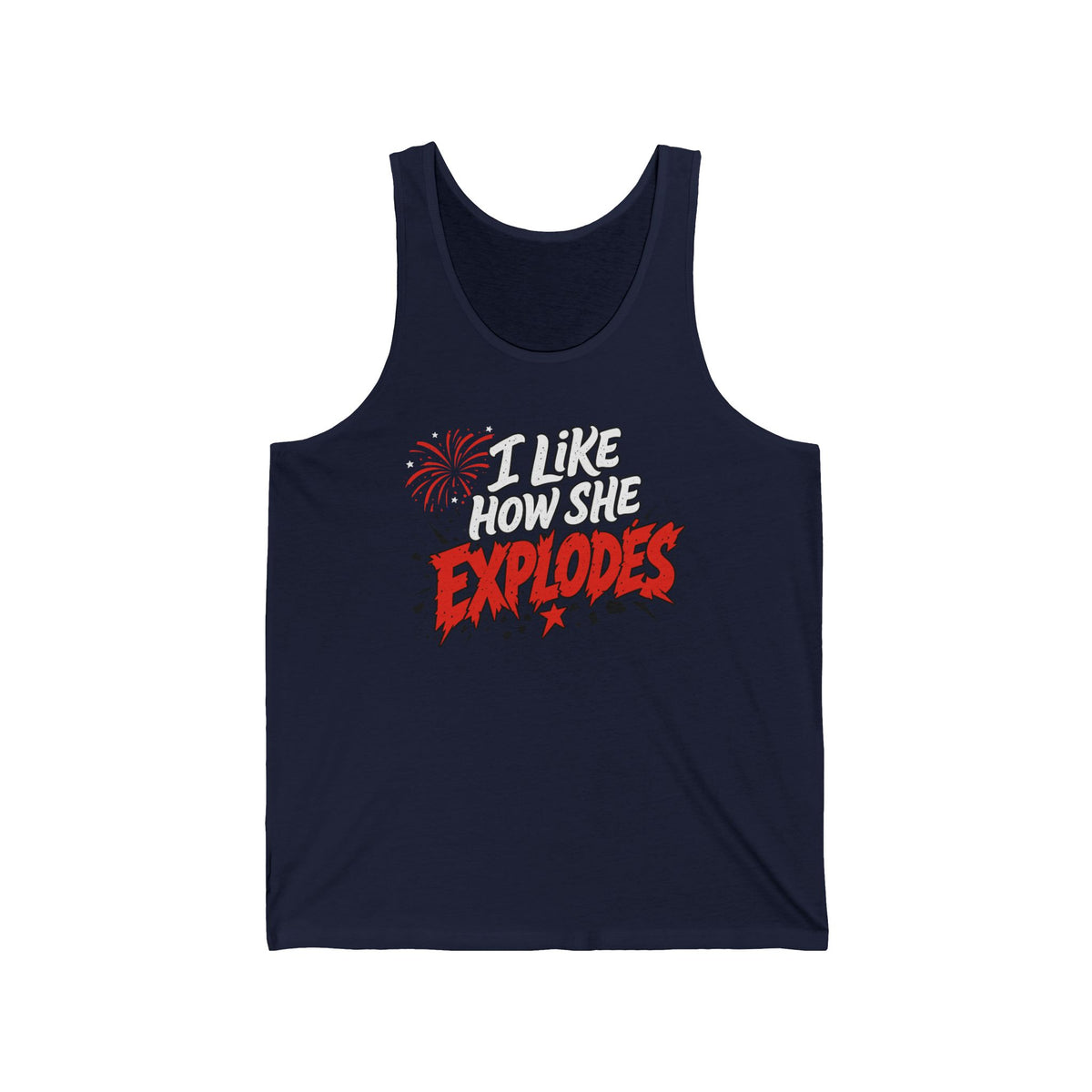 I Like How She Explodes | Unisex Tank Top
