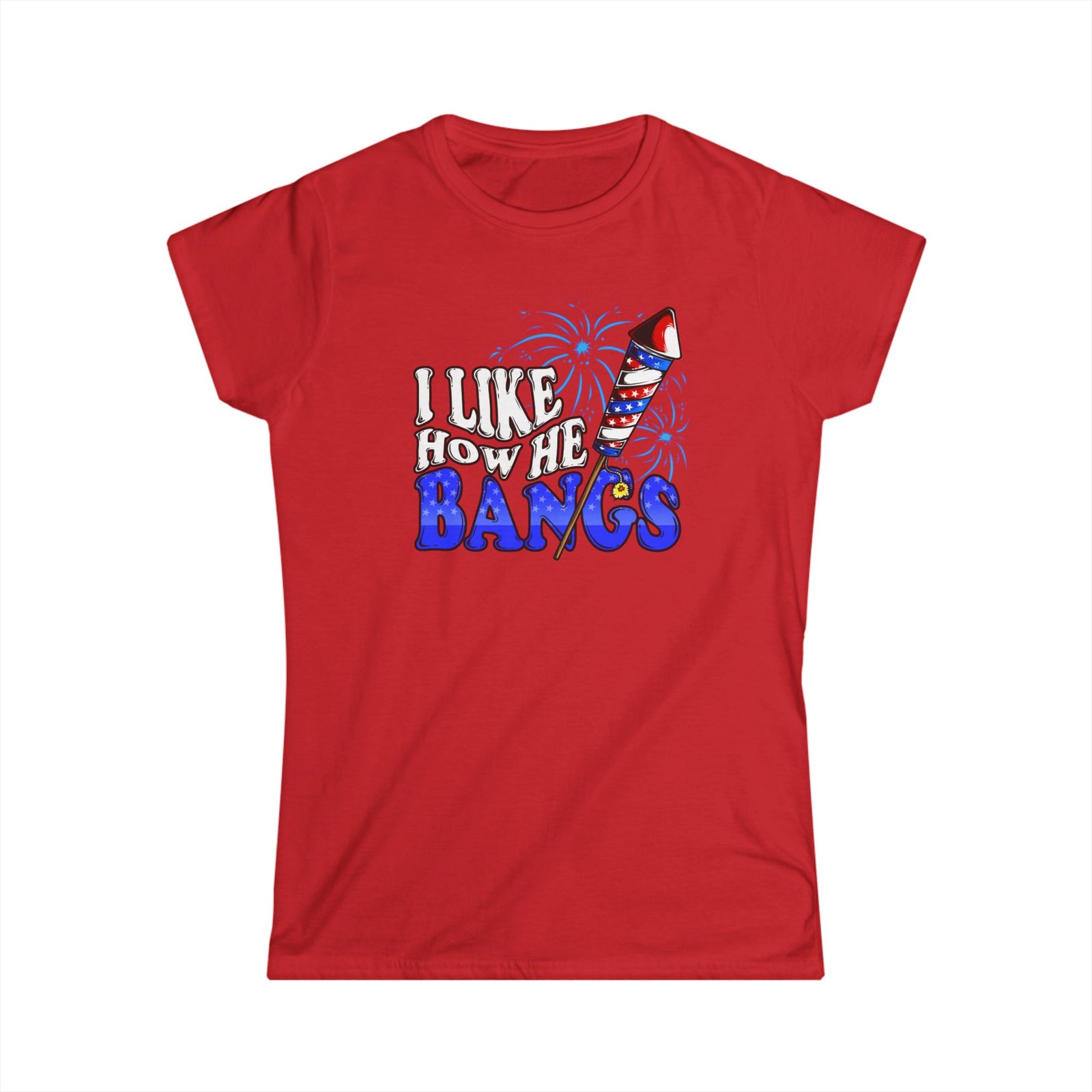 I Like How He Bangs | Ladies Tee