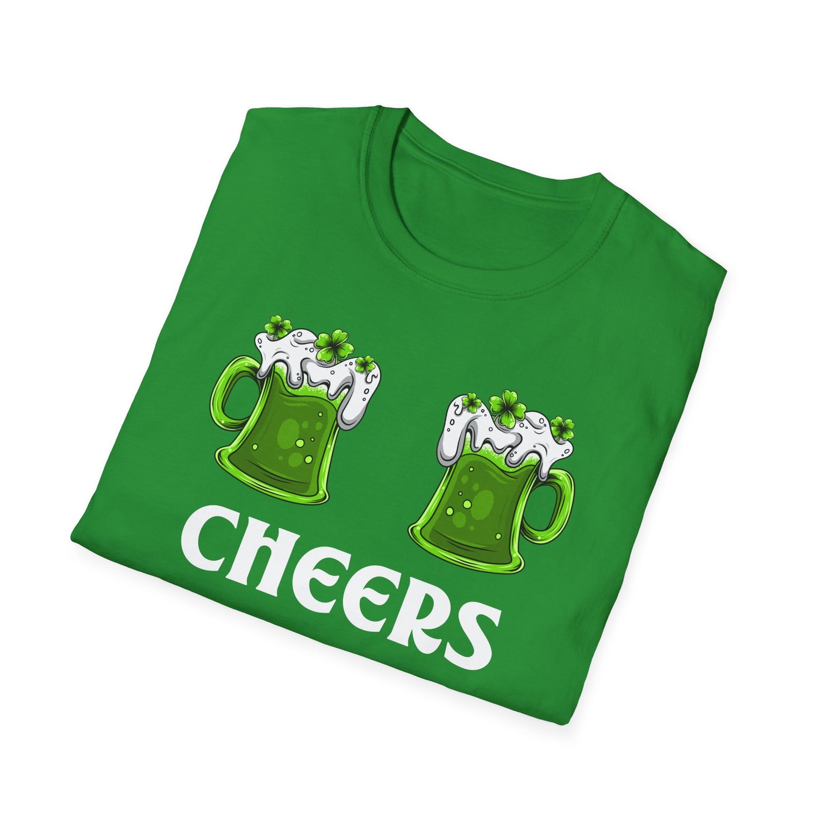 Cheers | Deluxe Irish Green Tee