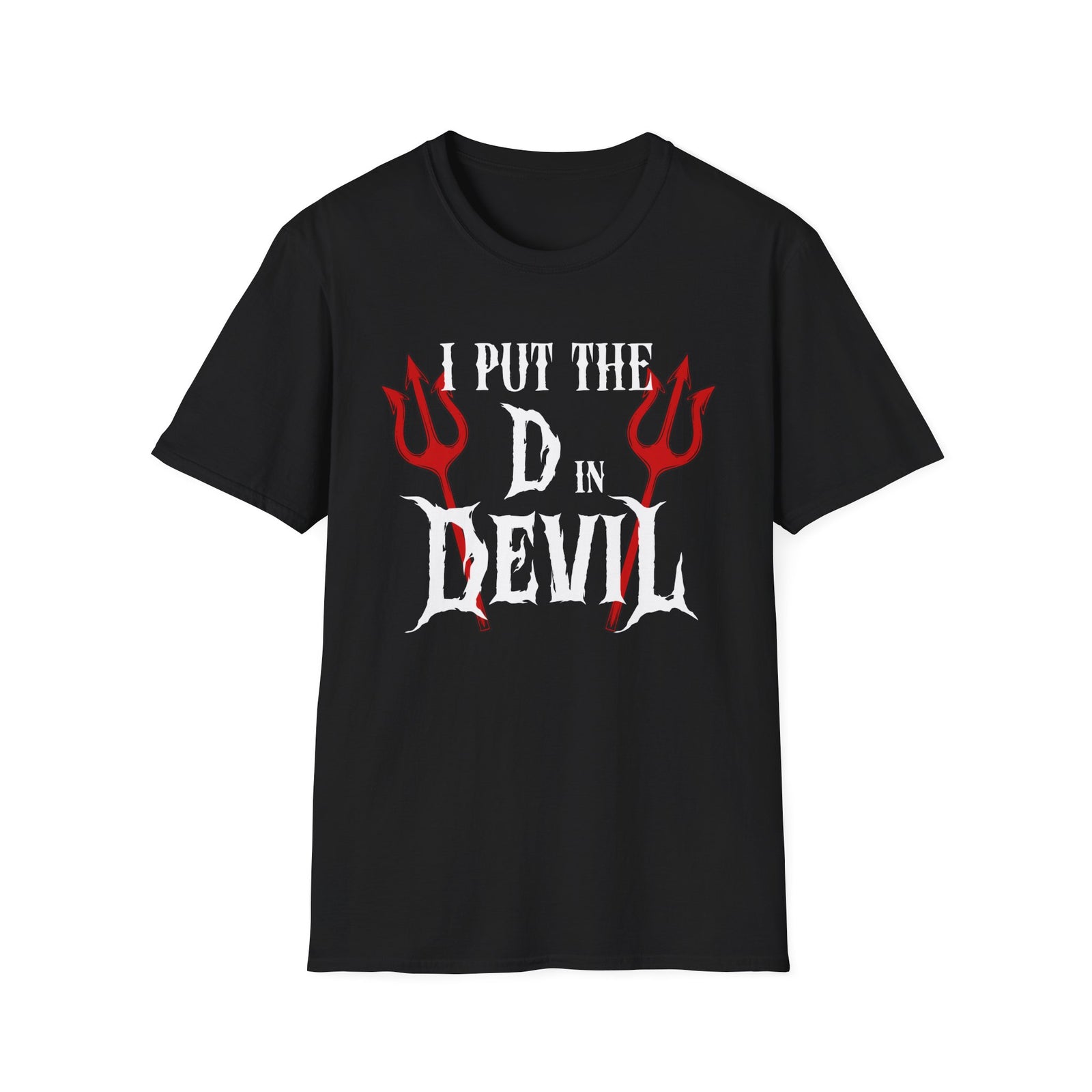 I Put The D In Devil + Devil | Matching Couples Tees