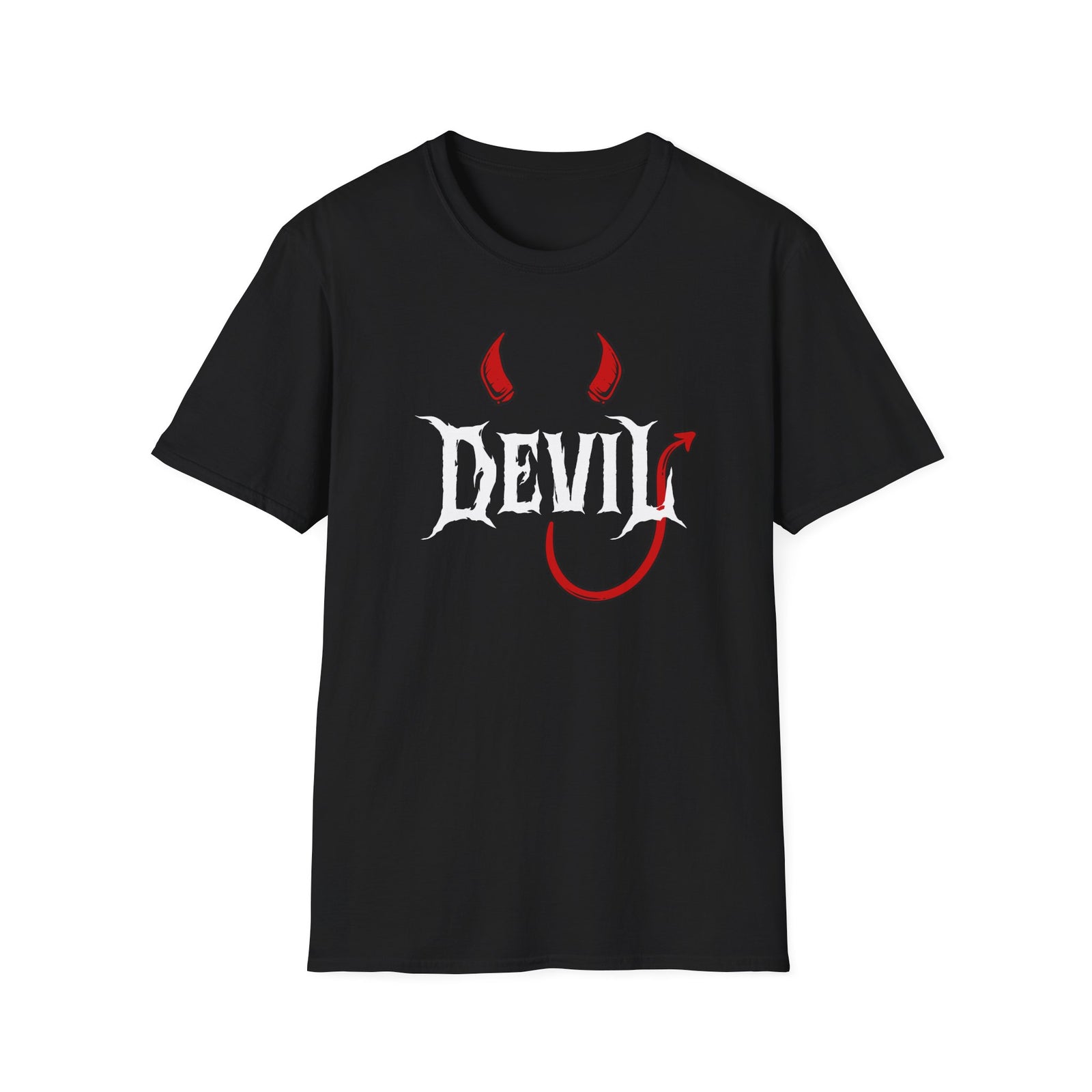 Devil | Deluxe Black Tee