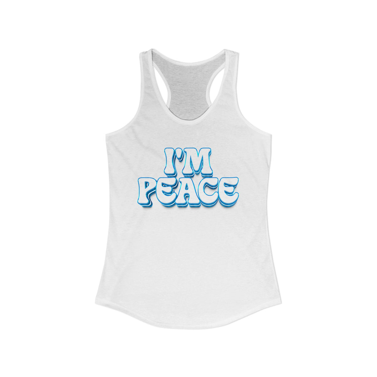 I'm Peace Women's Racerback Tank