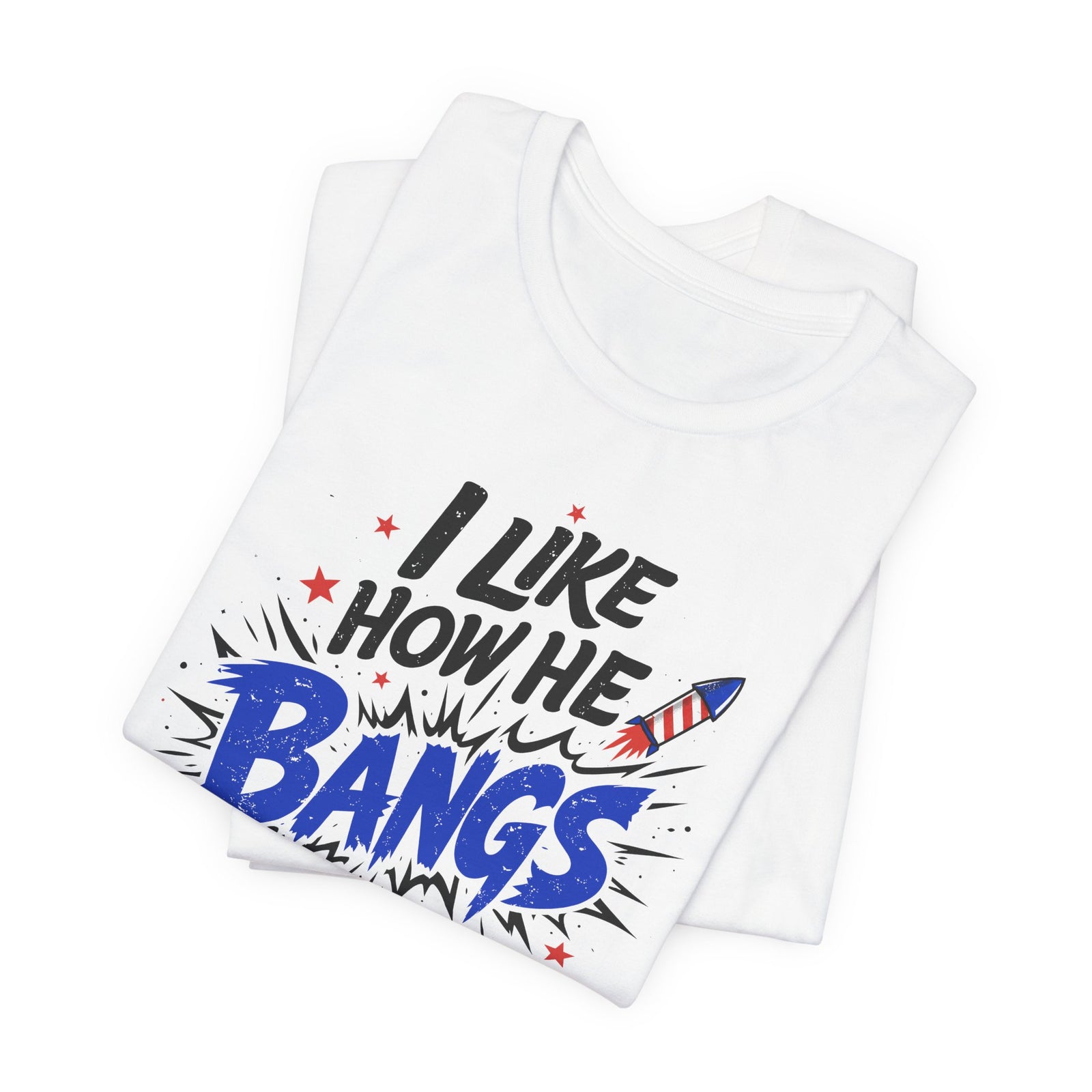 I Like How He Bangs | Luxury Tee