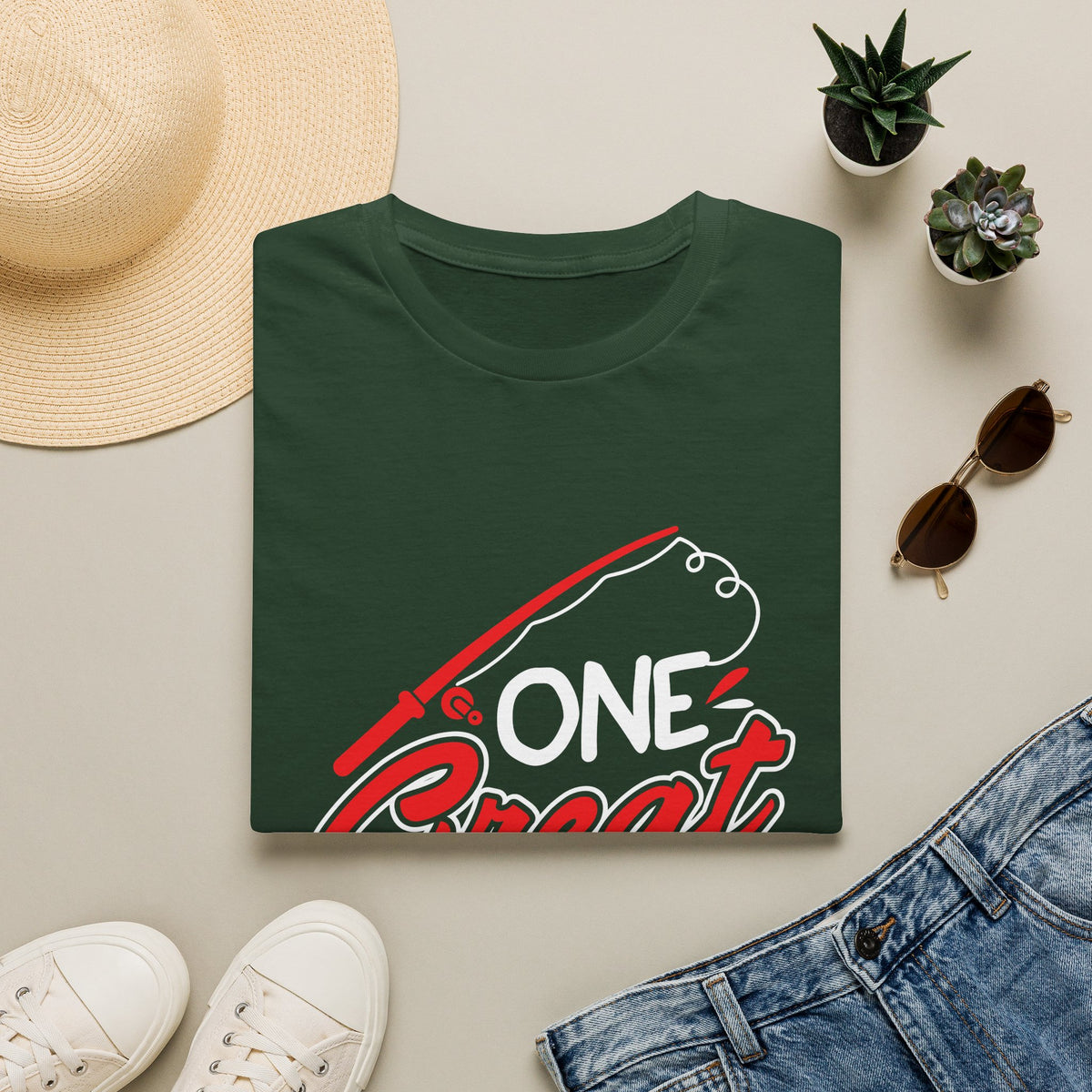 One Great Fisherman | Deluxe Tee