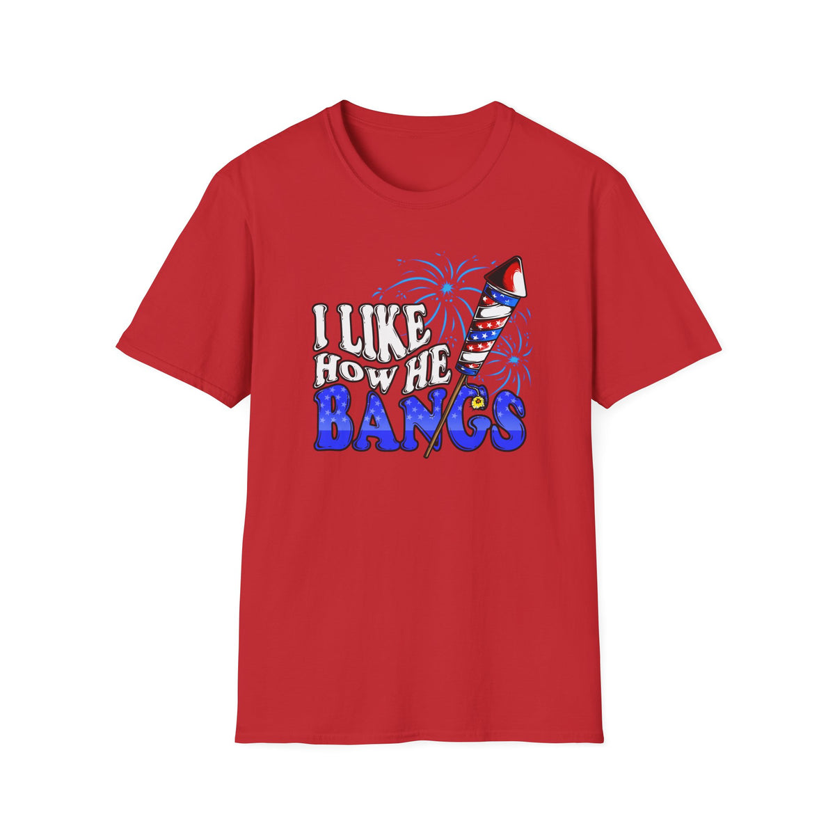 I Like How He Bangs | Unisex Deluxe Tee