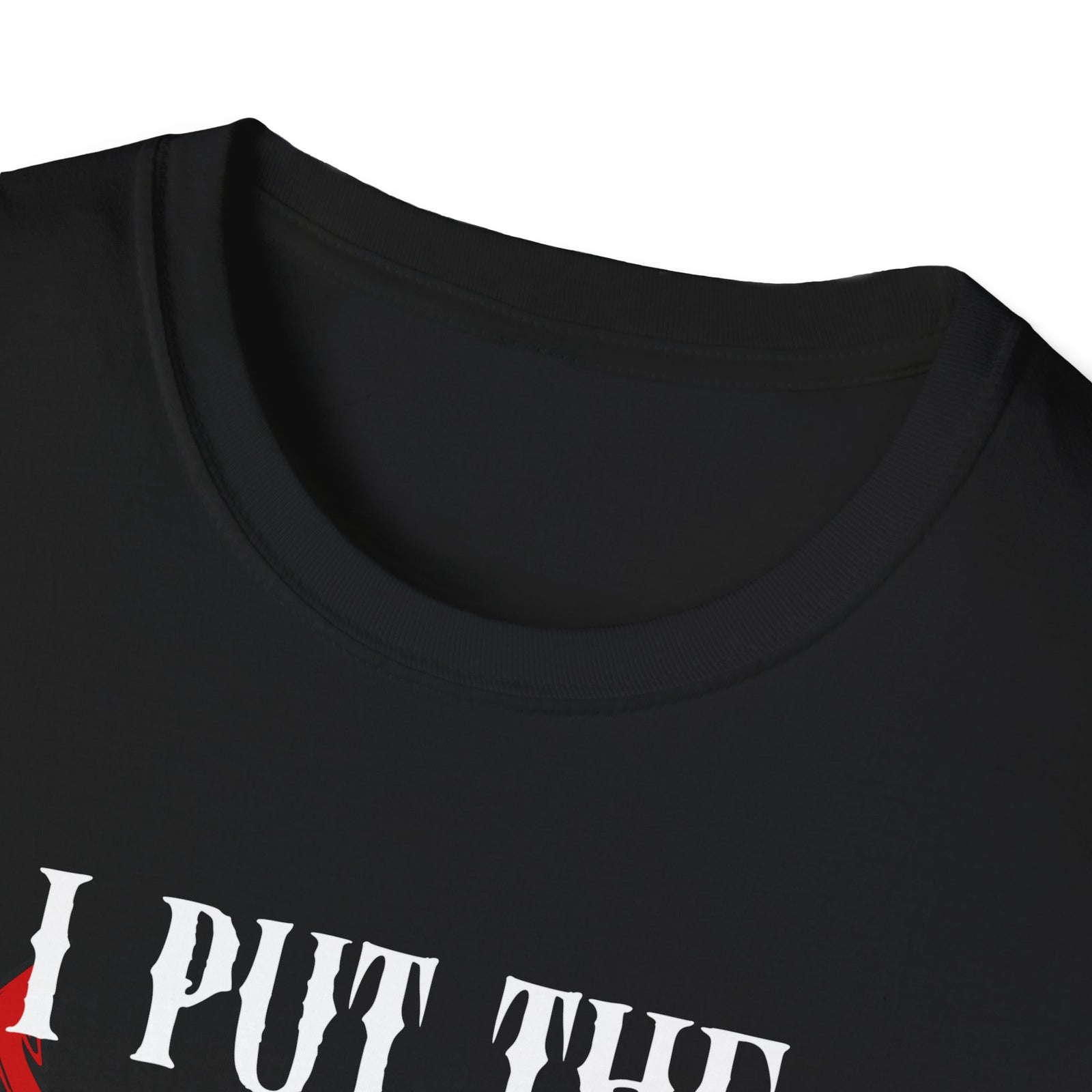 I Put The D In Devil | Deluxe Black Tee