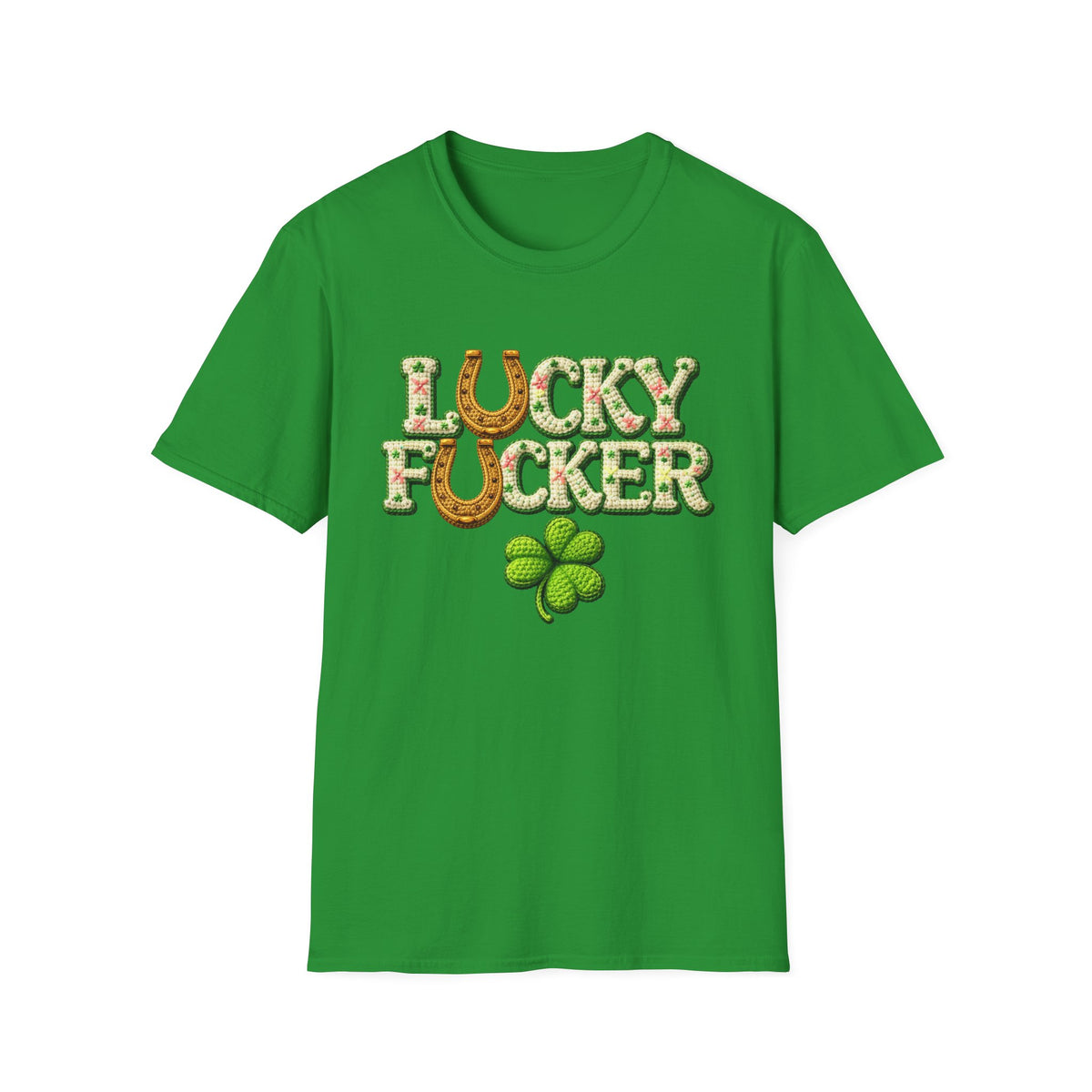 Lucky F | Deluxe Irish Green Tee! Limited Edition