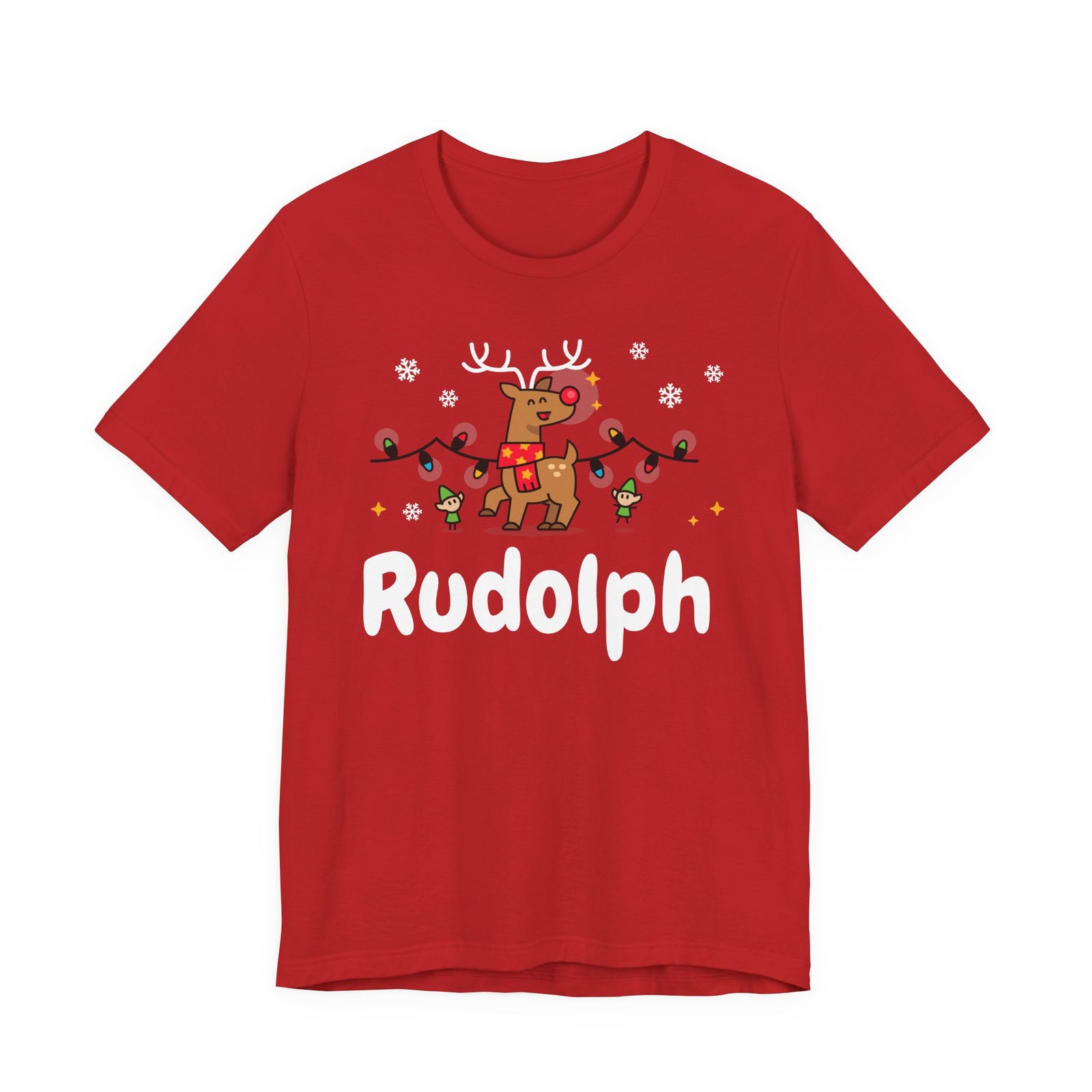 Rudolph | Deluxe Black Unisex Tee
