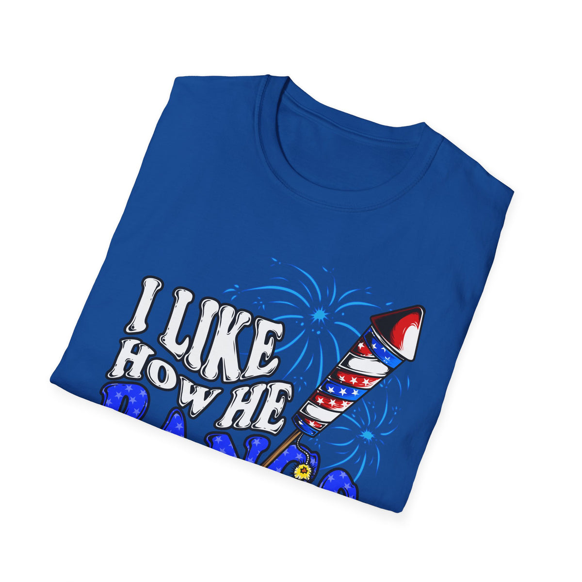 I Like How He Bangs Deluxe Red Tee | OG Edition