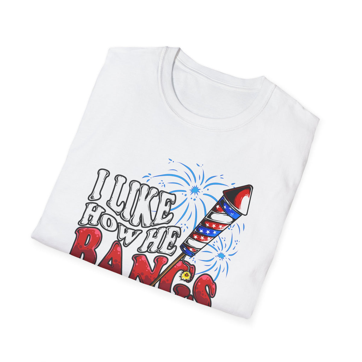 I Like How He Bangs | Unisex Deluxe Tee