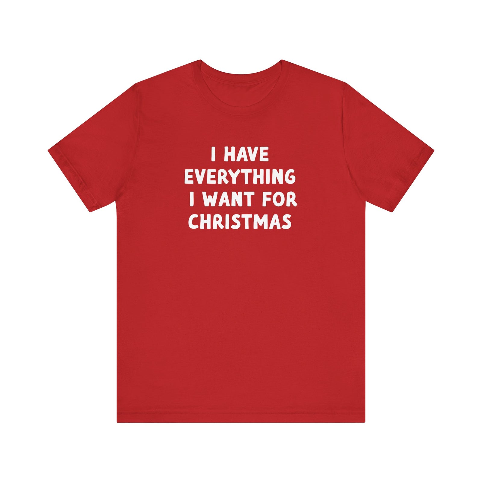 I Have Everything I Want for Christmas | Deluxe Tee