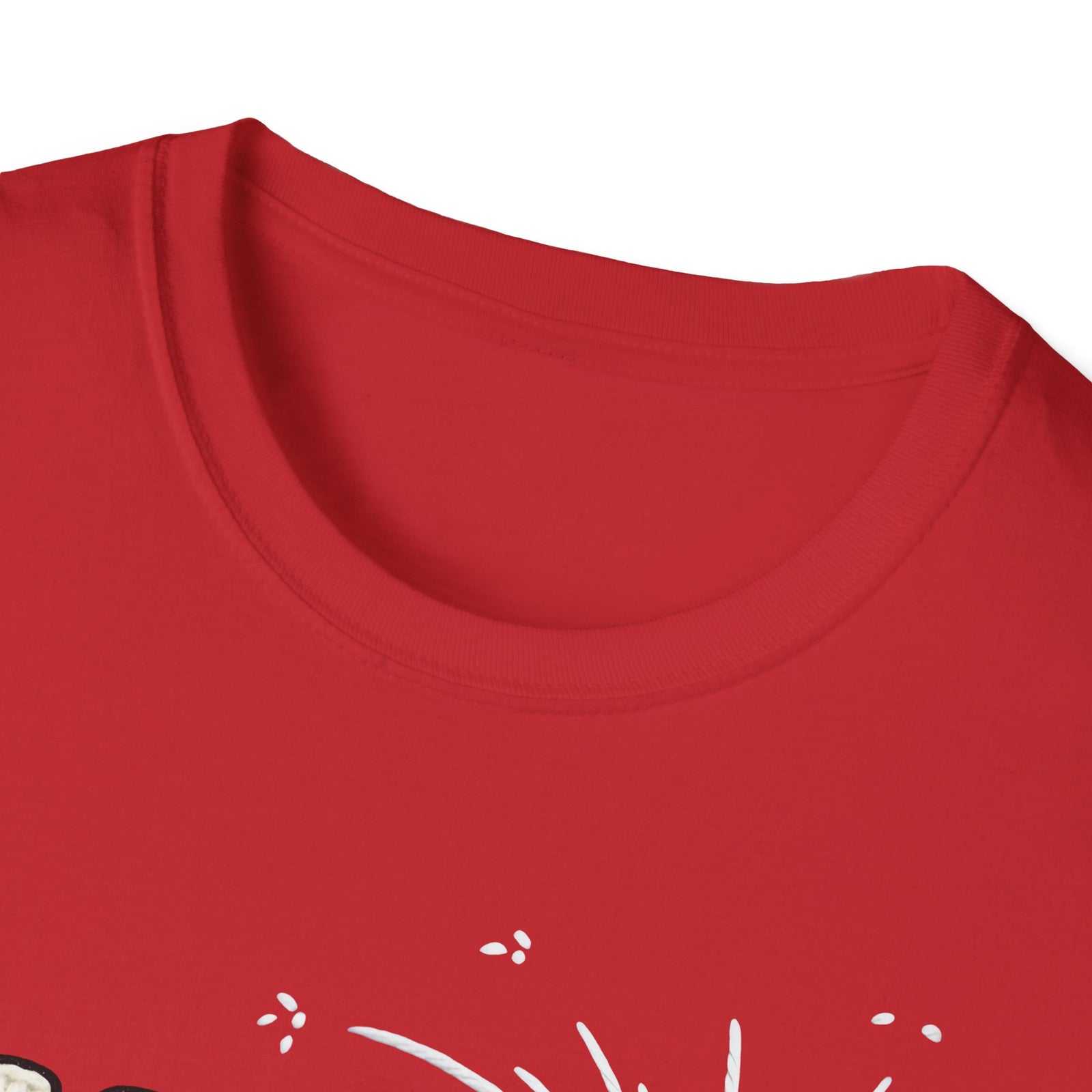 I Like How She Explodes Deluxe Red Tee | 250th Anniversary Edition