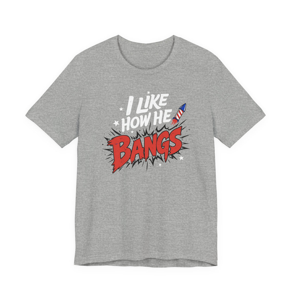 I Like How He Bangs | Luxury Tee