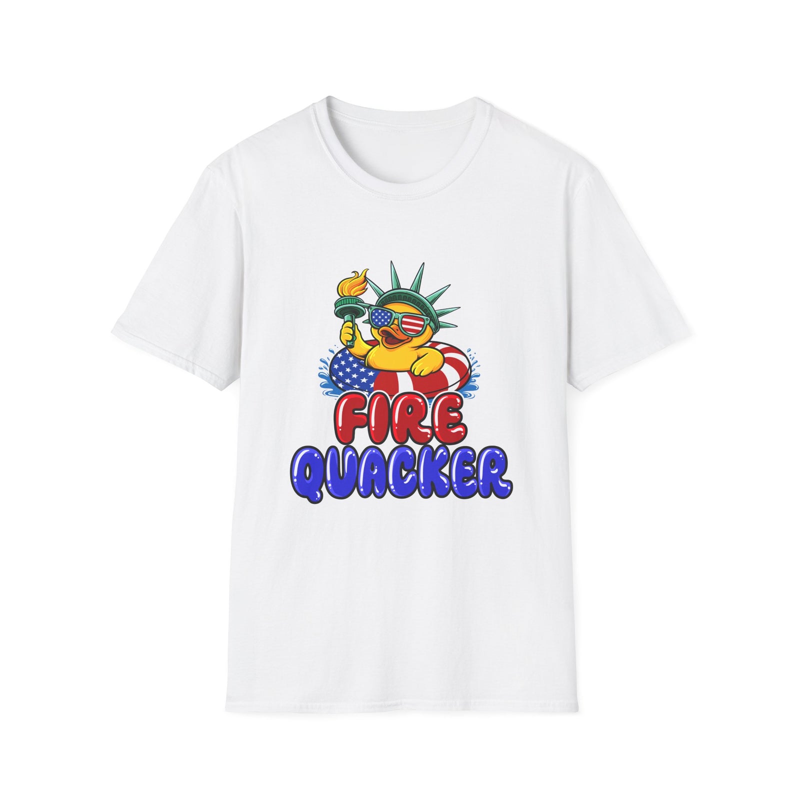 Fire Quacker | Unisex Deluxe Tee