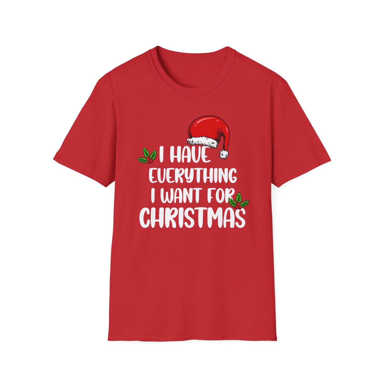 I Have Everything I want For Christmas | Deluxe Unisex Tee