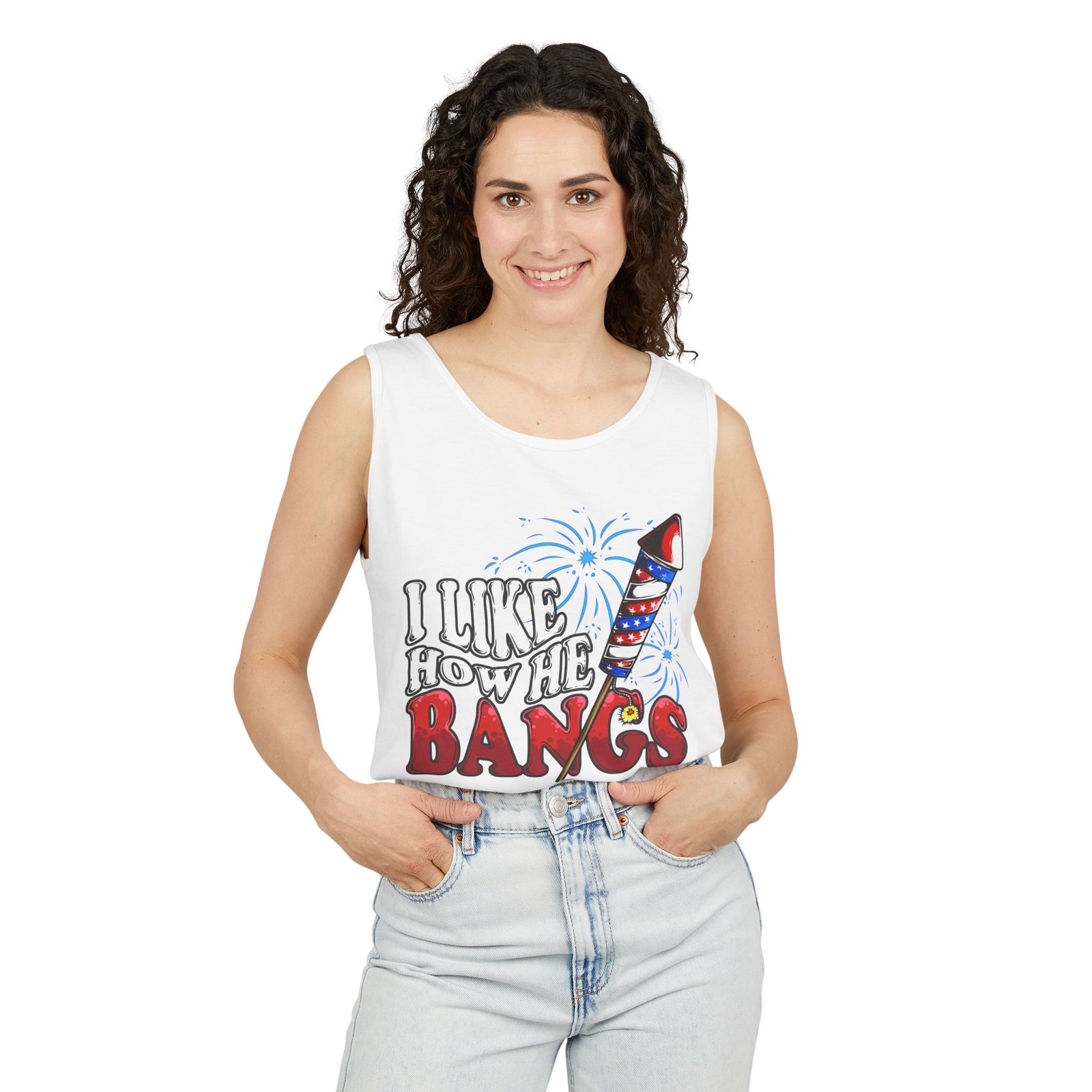 I Like How He Bangs | Tank Top Comfort Colors®