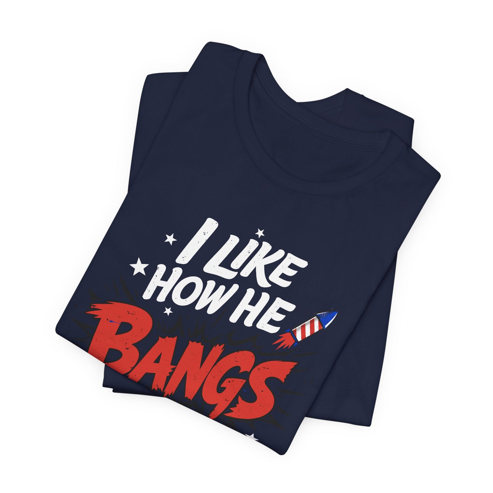 I Like How He Bangs | Luxury Tee
