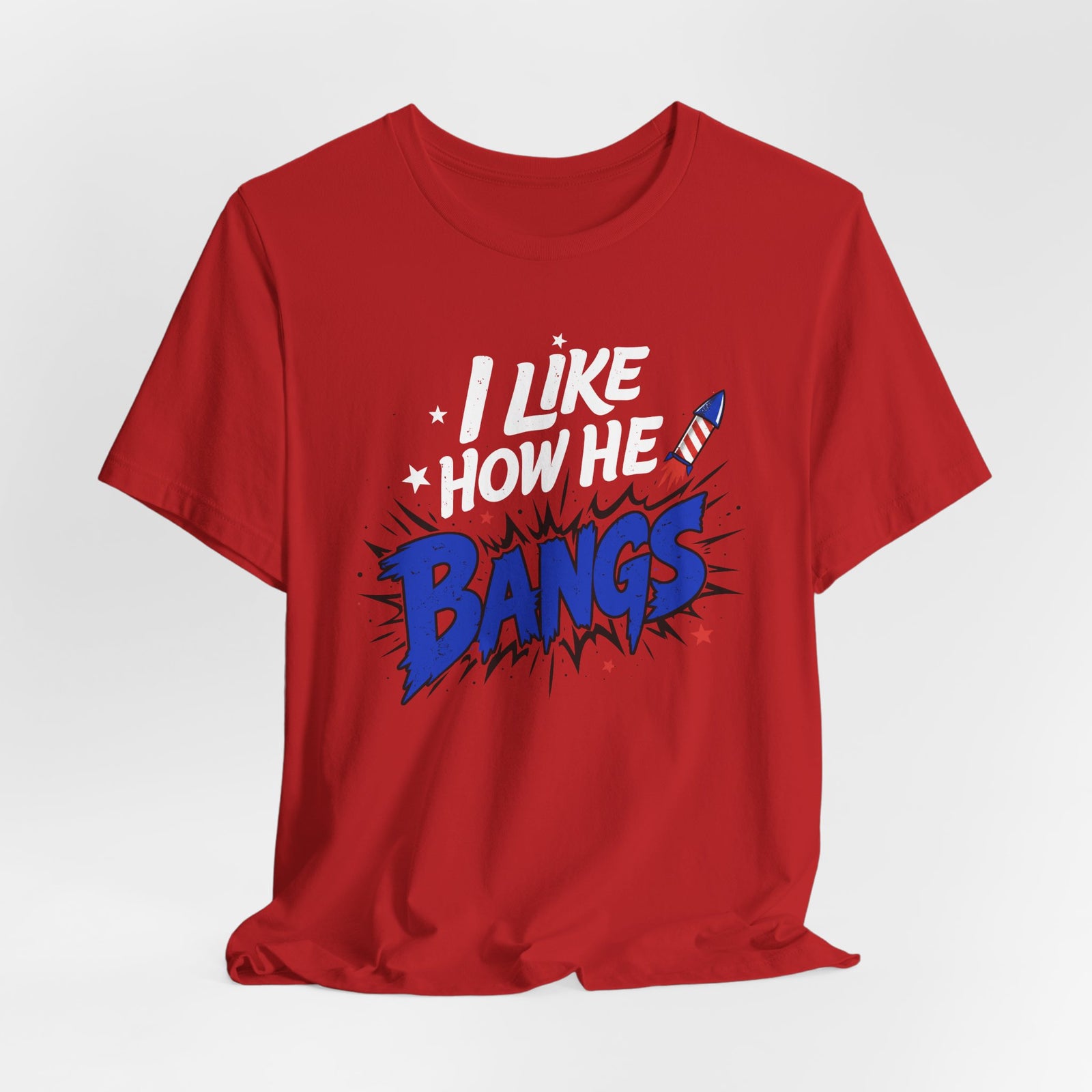 I Like How He Bangs Luxury T-Shirt