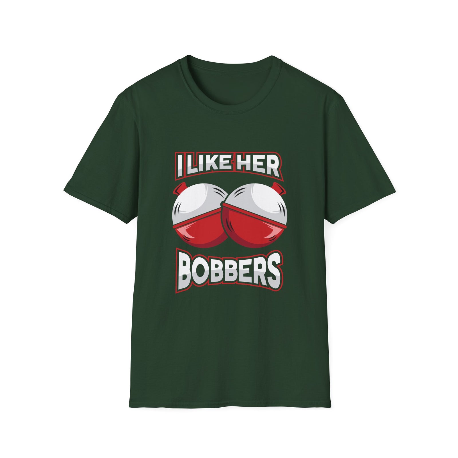 I Like Her Bobbers | Deluxe Tee