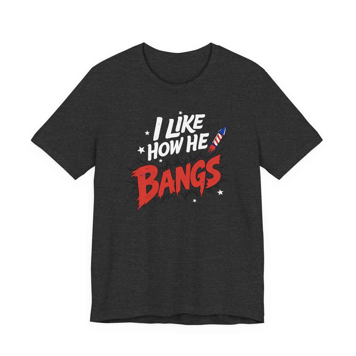 I Like How He Bangs | Luxury Tee