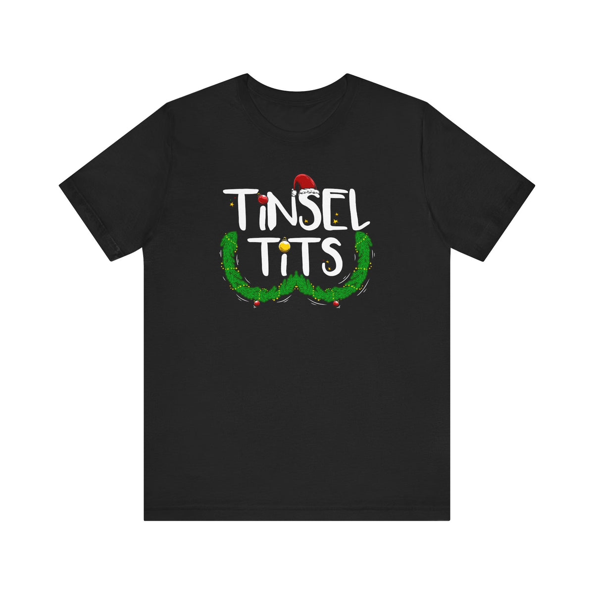 Tinsel Tits | Deluxe Black Unisex Tee